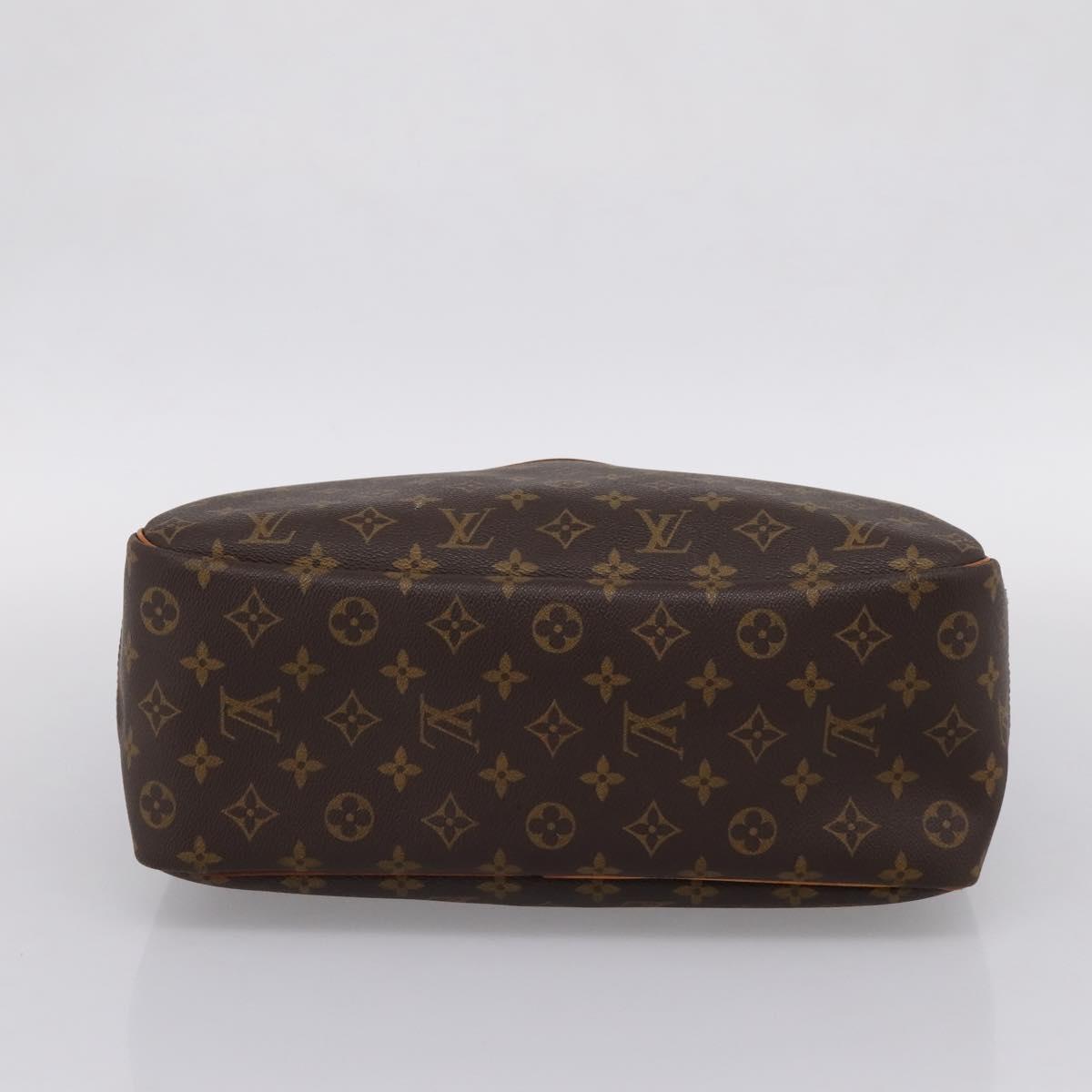 LOUIS VUITTON Monogram Deauville Hand Bag M47270 LV Auth 207403