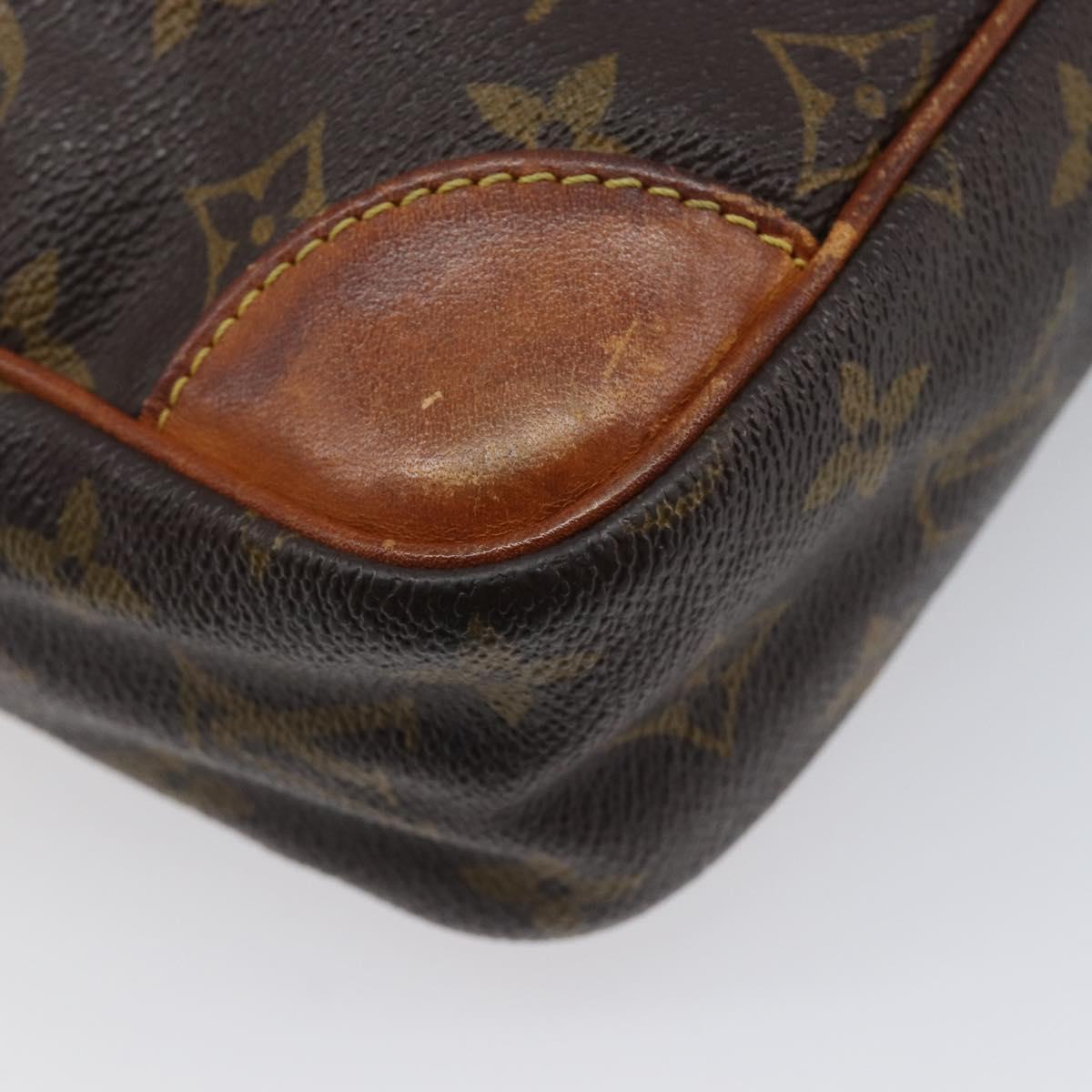 LOUIS VUITTON Monogram Compiegne 28 Clutch Bag M51845 LV Auth 207404