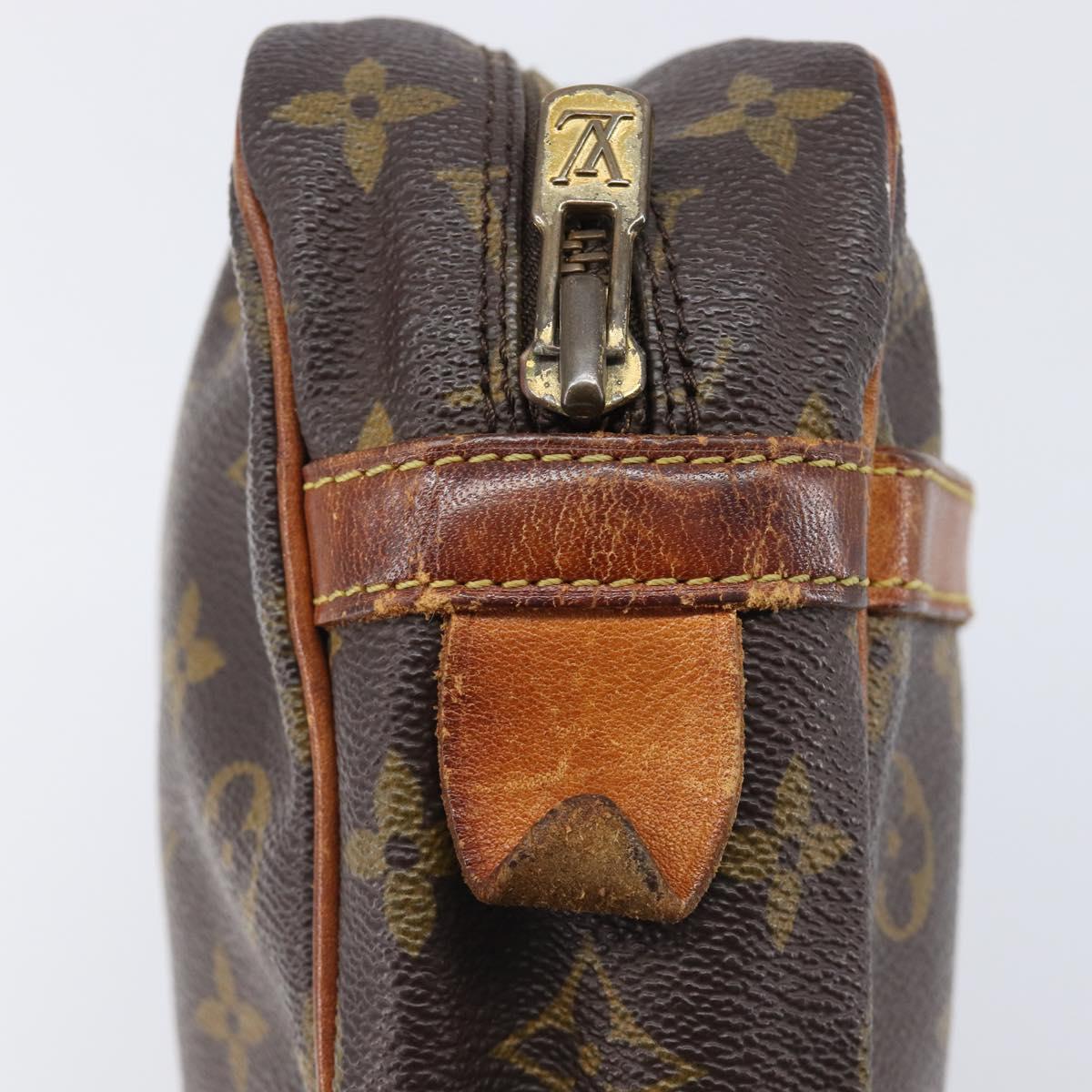 LOUIS VUITTON Monogram Compiegne 28 Clutch Bag M51845 LV Auth 207404