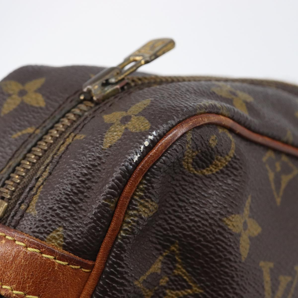 LOUIS VUITTON Monogram Compiegne 28 Clutch Bag M51845 LV Auth 207404