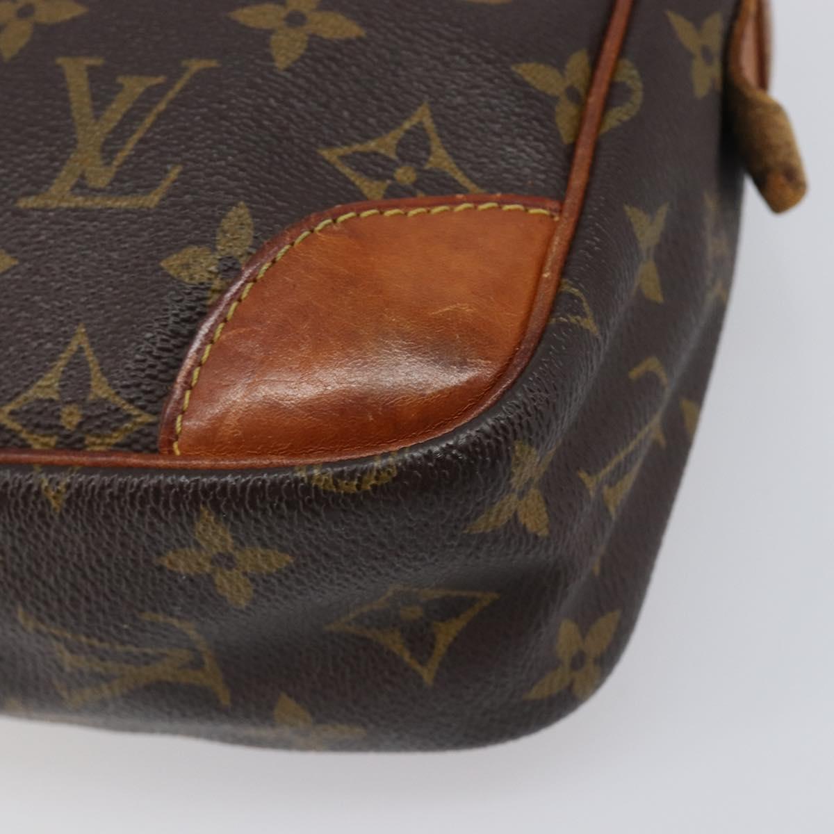 LOUIS VUITTON Monogram Compiegne 28 Clutch Bag M51845 LV Auth 207404