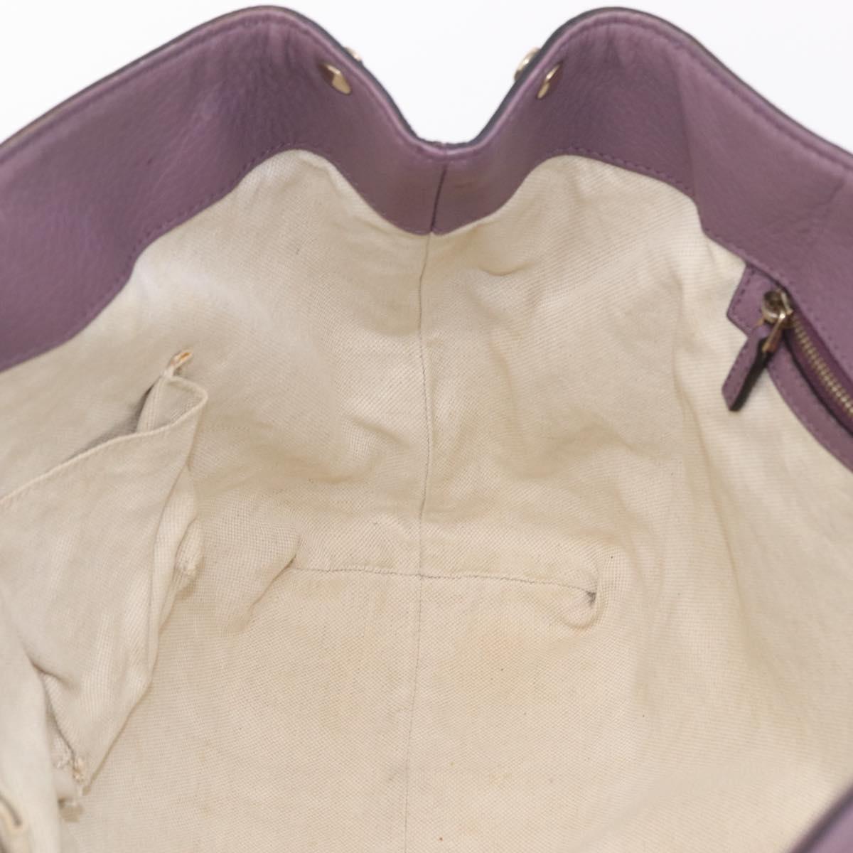 GUCCI GG Canvas Miss GG Tote Bag Beige Gold 353122 Auth 207407V