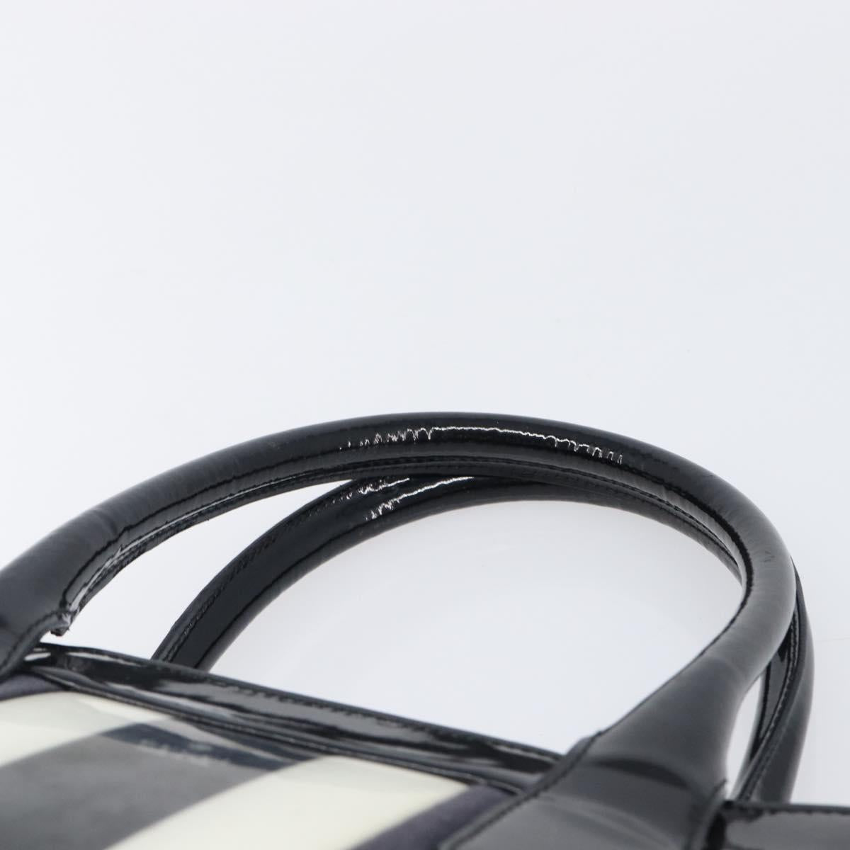 GUCCI Tote Bag Canvas Black Gold 002 1119 Auth 207412