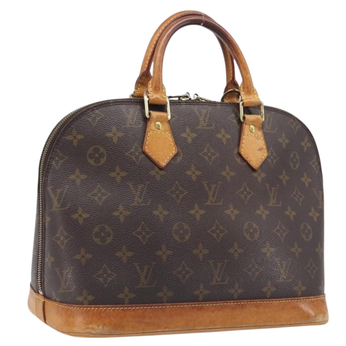 LOUIS VUITTON Monogram Alma Hand Bag M51130 LV Auth 207424