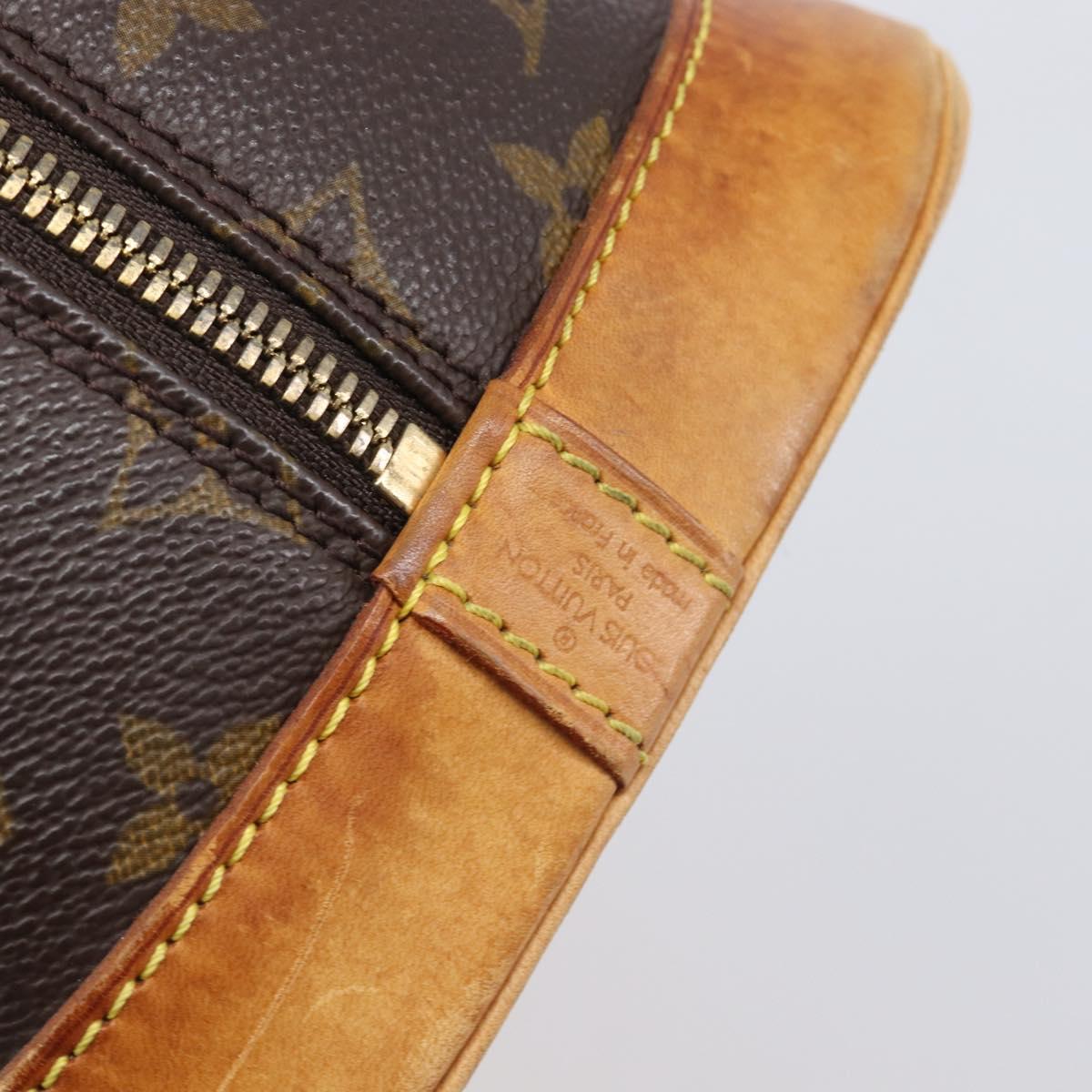 LOUIS VUITTON Monogram Alma Hand Bag M51130 LV Auth 207424