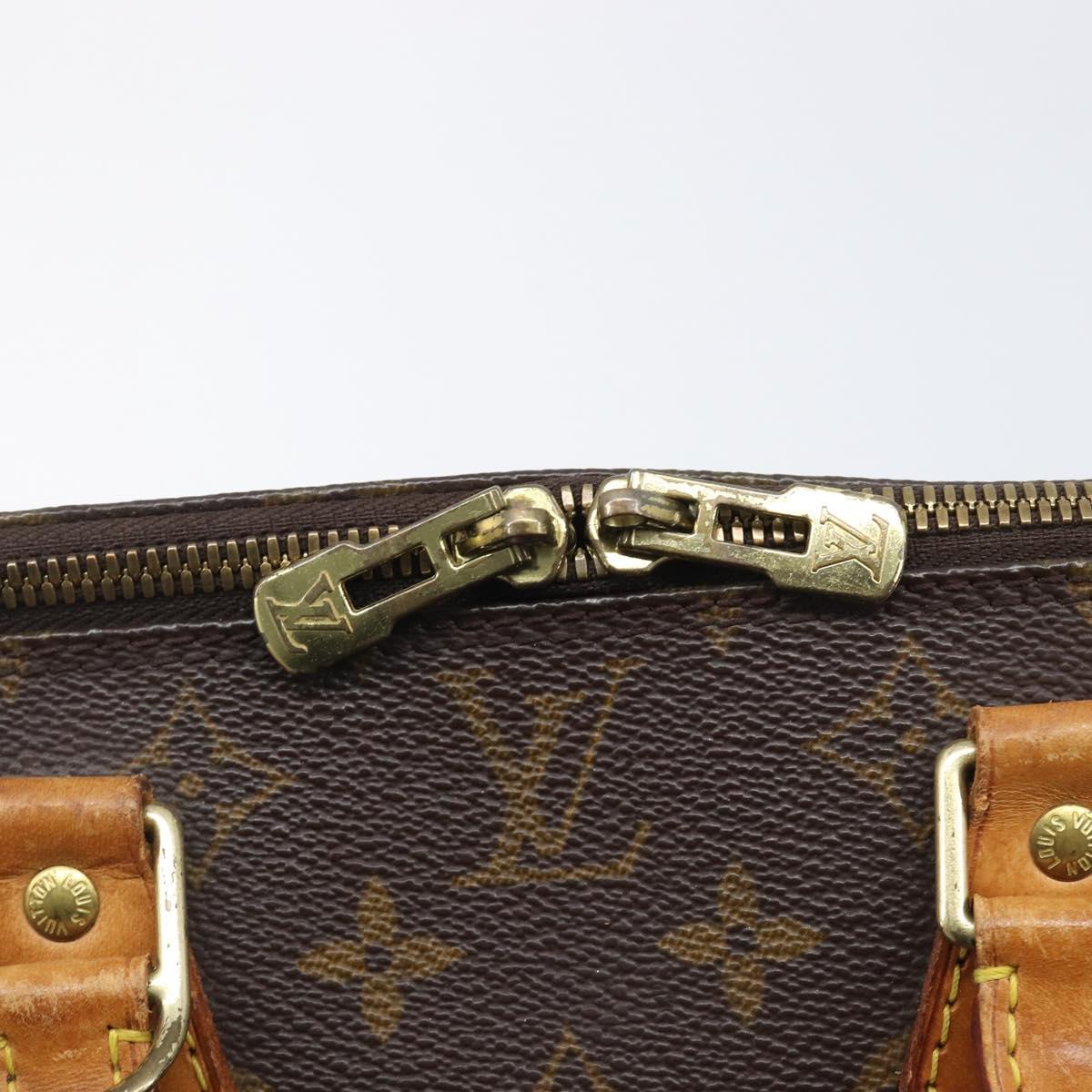 LOUIS VUITTON Monogram Alma Hand Bag M51130 LV Auth 207424
