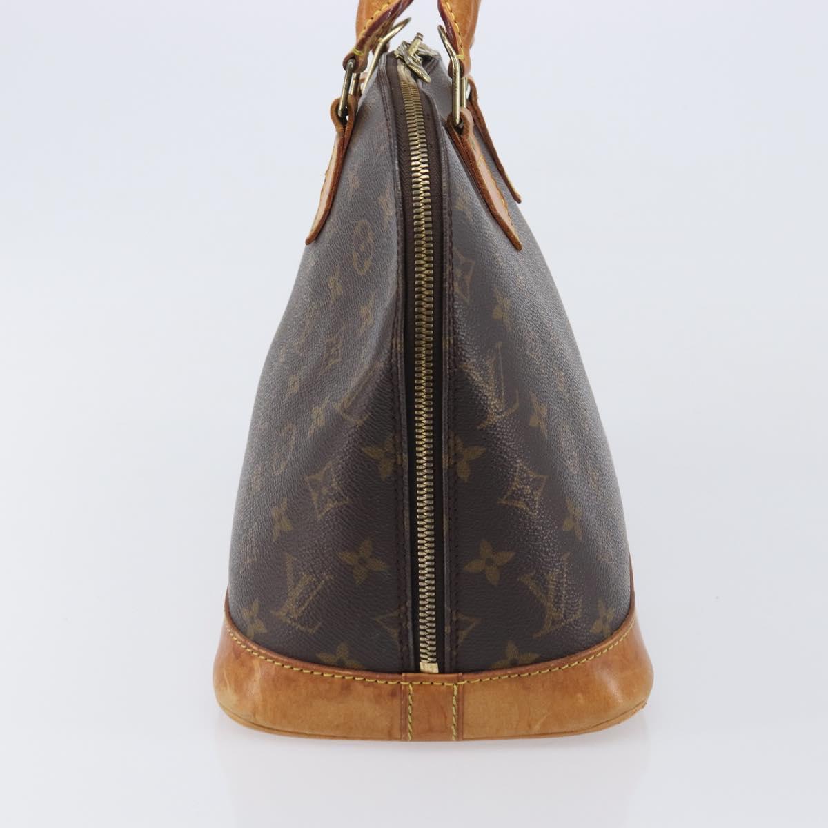 LOUIS VUITTON Monogram Alma Hand Bag M51130 LV Auth 207424