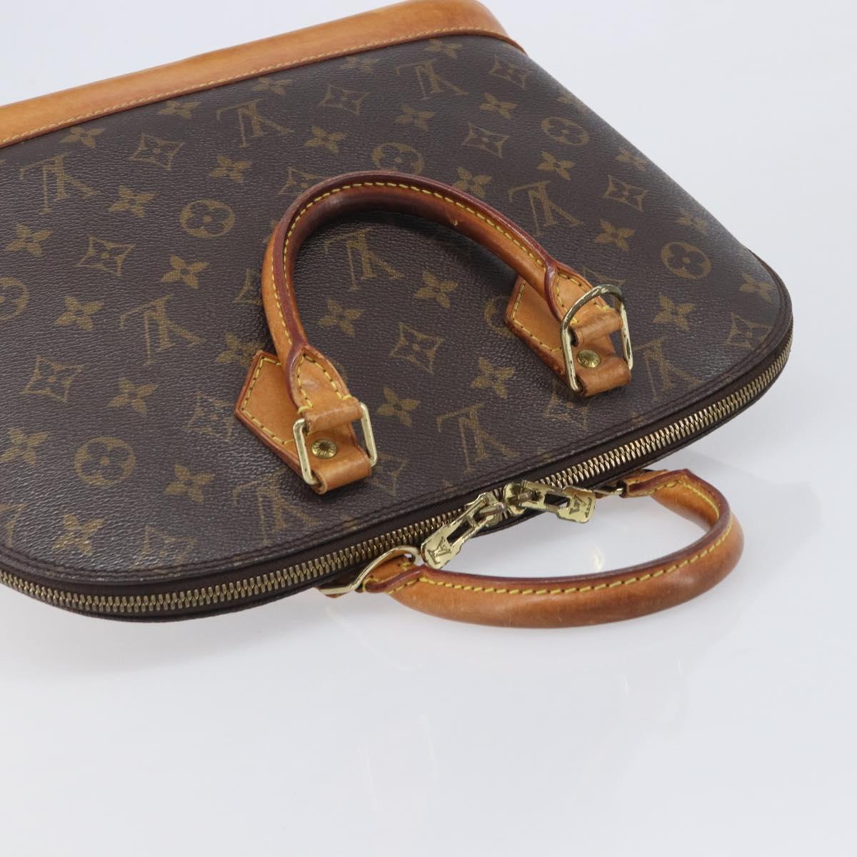 LOUIS VUITTON Monogram Alma Hand Bag M51130 LV Auth 207424