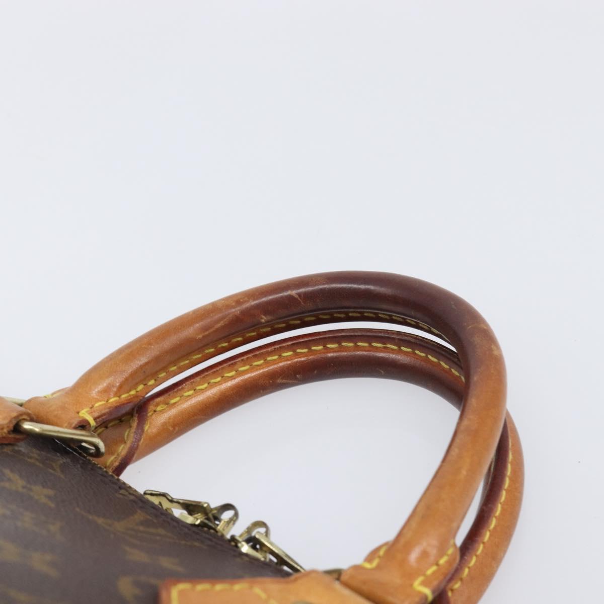 LOUIS VUITTON Monogram Alma Hand Bag M51130 LV Auth 207424