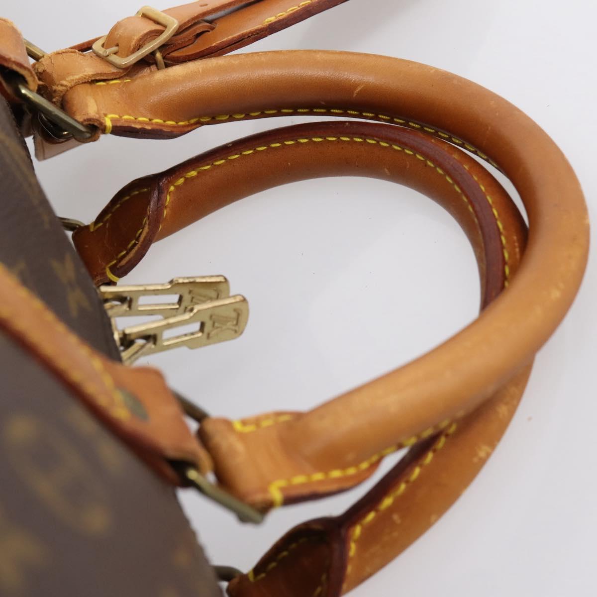LOUIS VUITTON Monogram Keepall Bandouliere55 Boston Bag M41414 LV Auth 207425