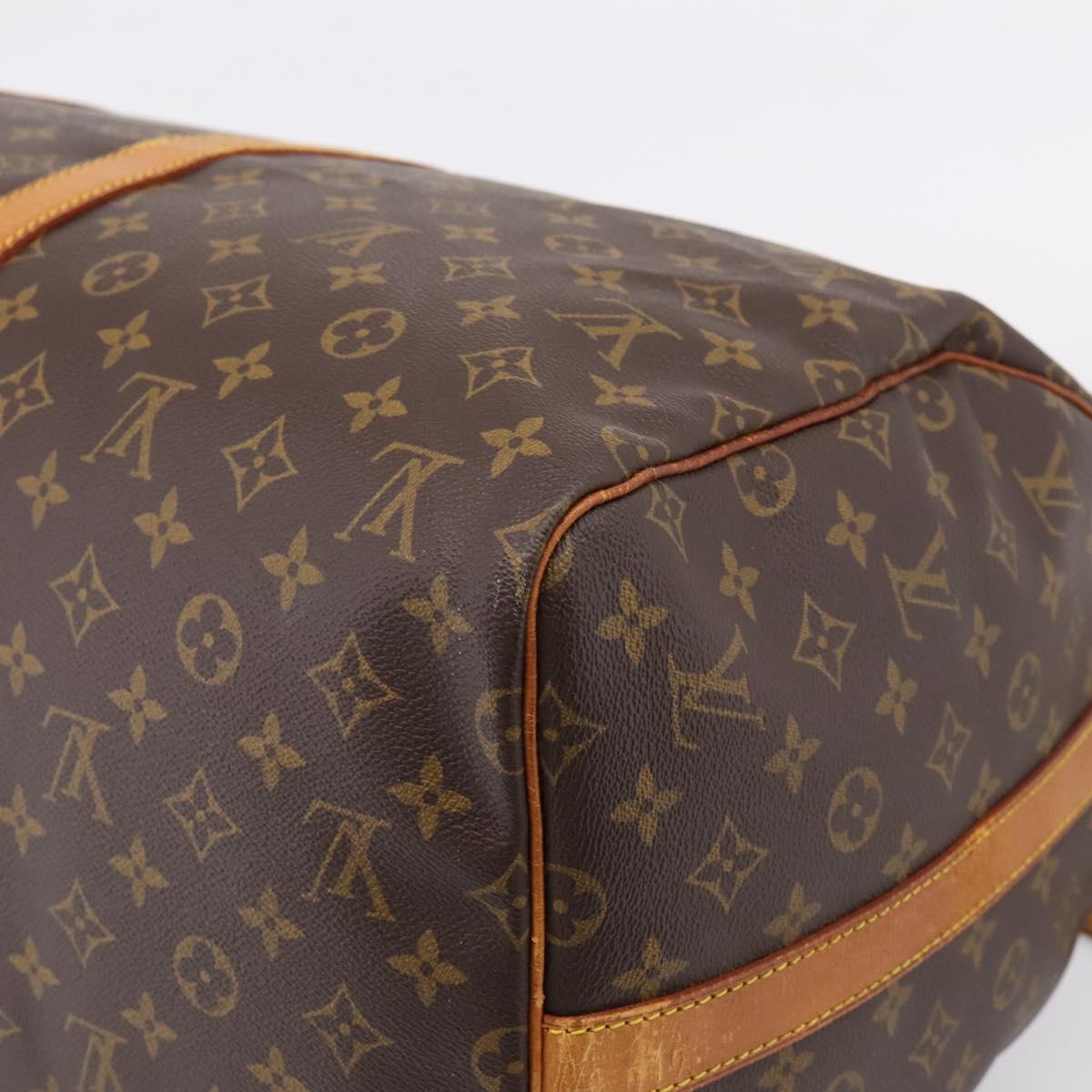 LOUIS VUITTON Monogram Keepall Bandouliere55 Boston Bag M41414 LV Auth 207425