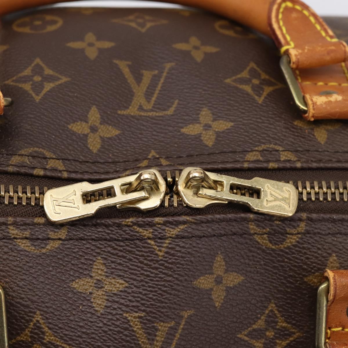 LOUIS VUITTON Monogram Keepall Bandouliere55 Boston Bag M41414 LV Auth 207425