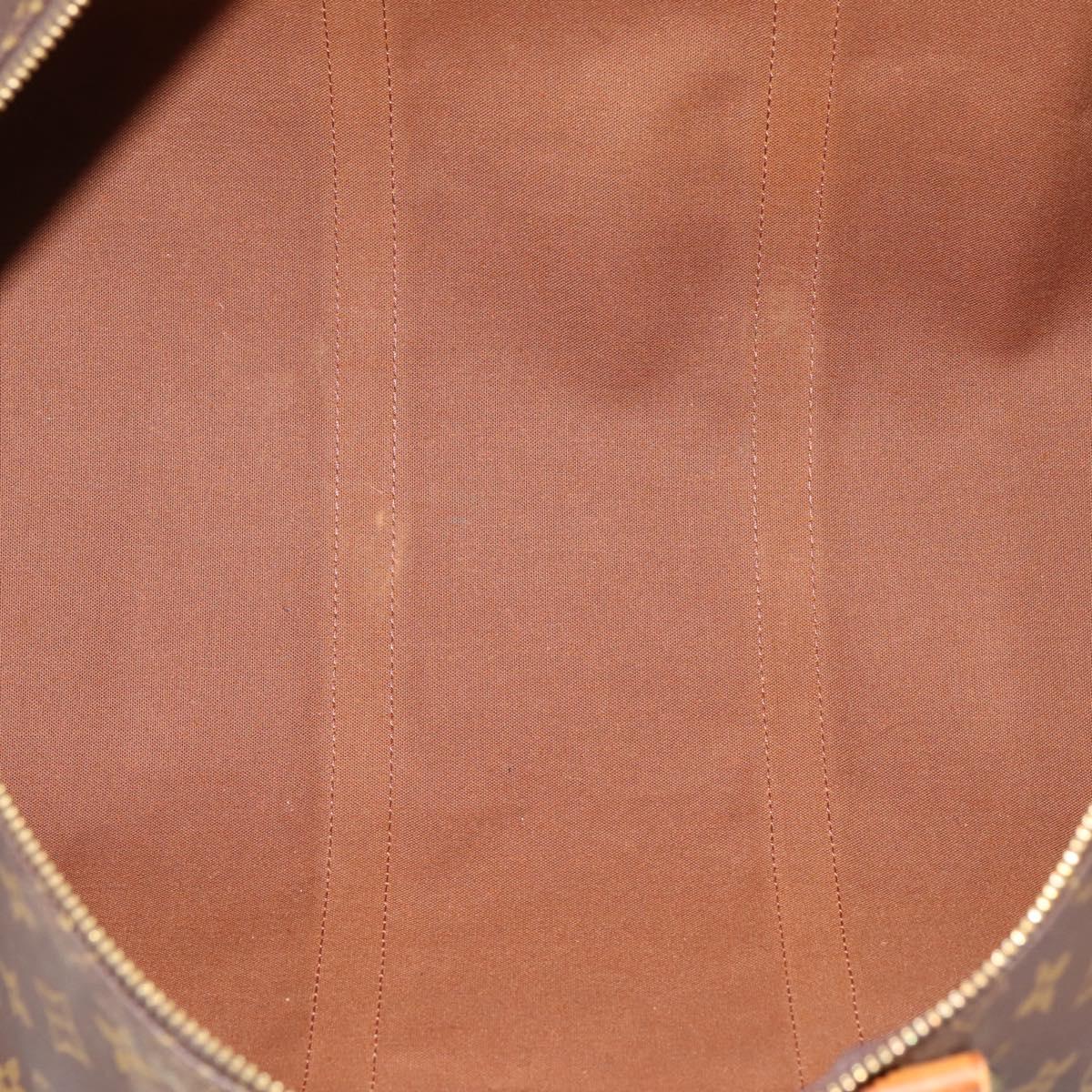 LOUIS VUITTON Monogram Keepall Bandouliere55 Boston Bag M41414 LV Auth 207425