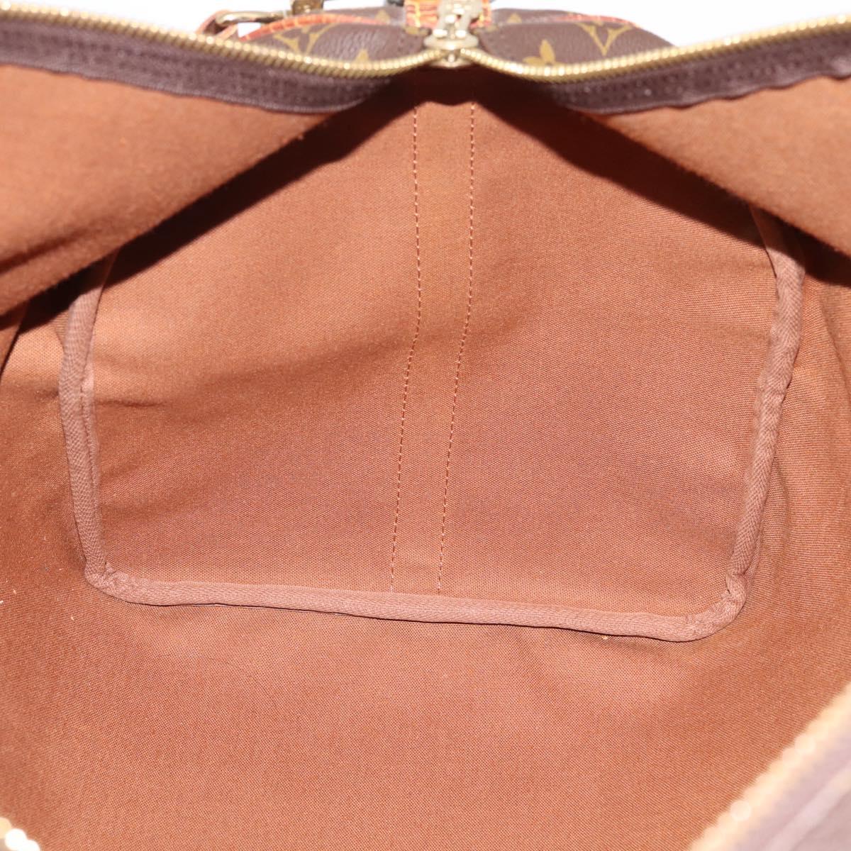 LOUIS VUITTON Monogram Keepall Bandouliere55 Boston Bag M41414 LV Auth 207425