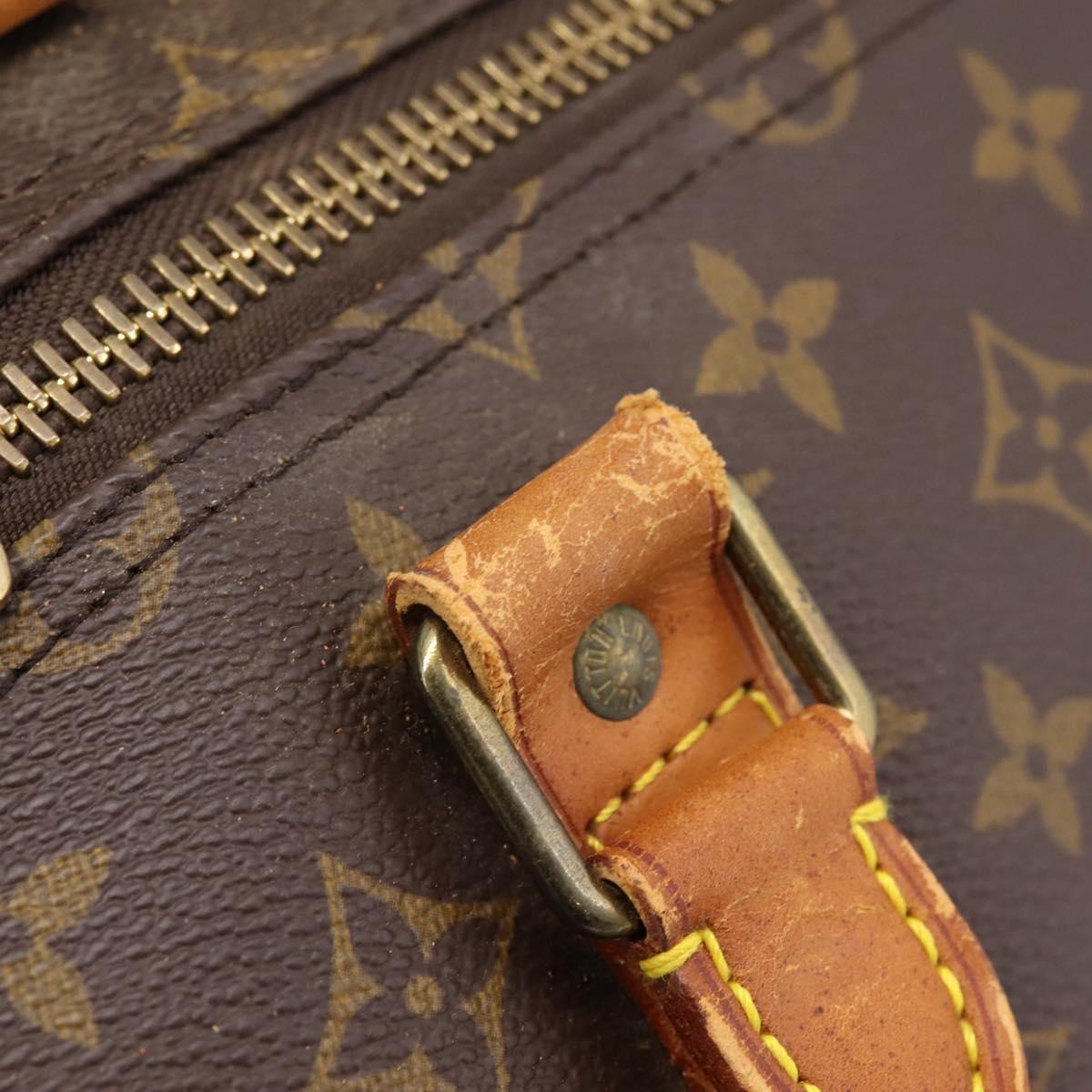 LOUIS VUITTON Monogram Keepall Bandouliere55 Boston Bag M41414 LV Auth 207425