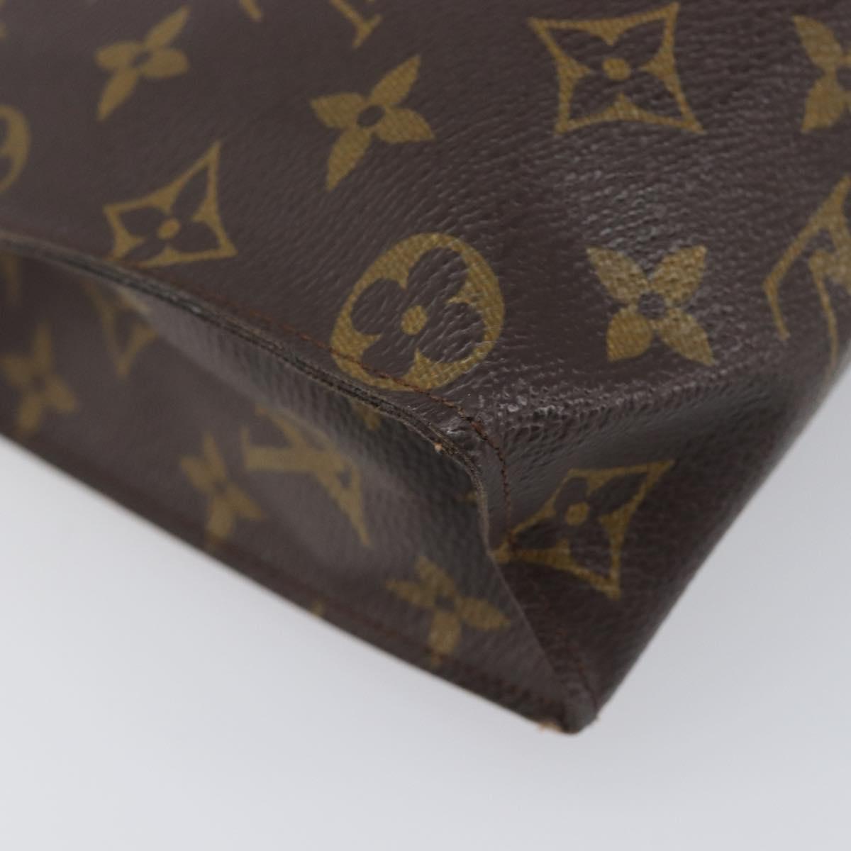 LOUIS VUITTON Monogram Poche Toilette 26 Pouch M47542 LV Auth 207426A