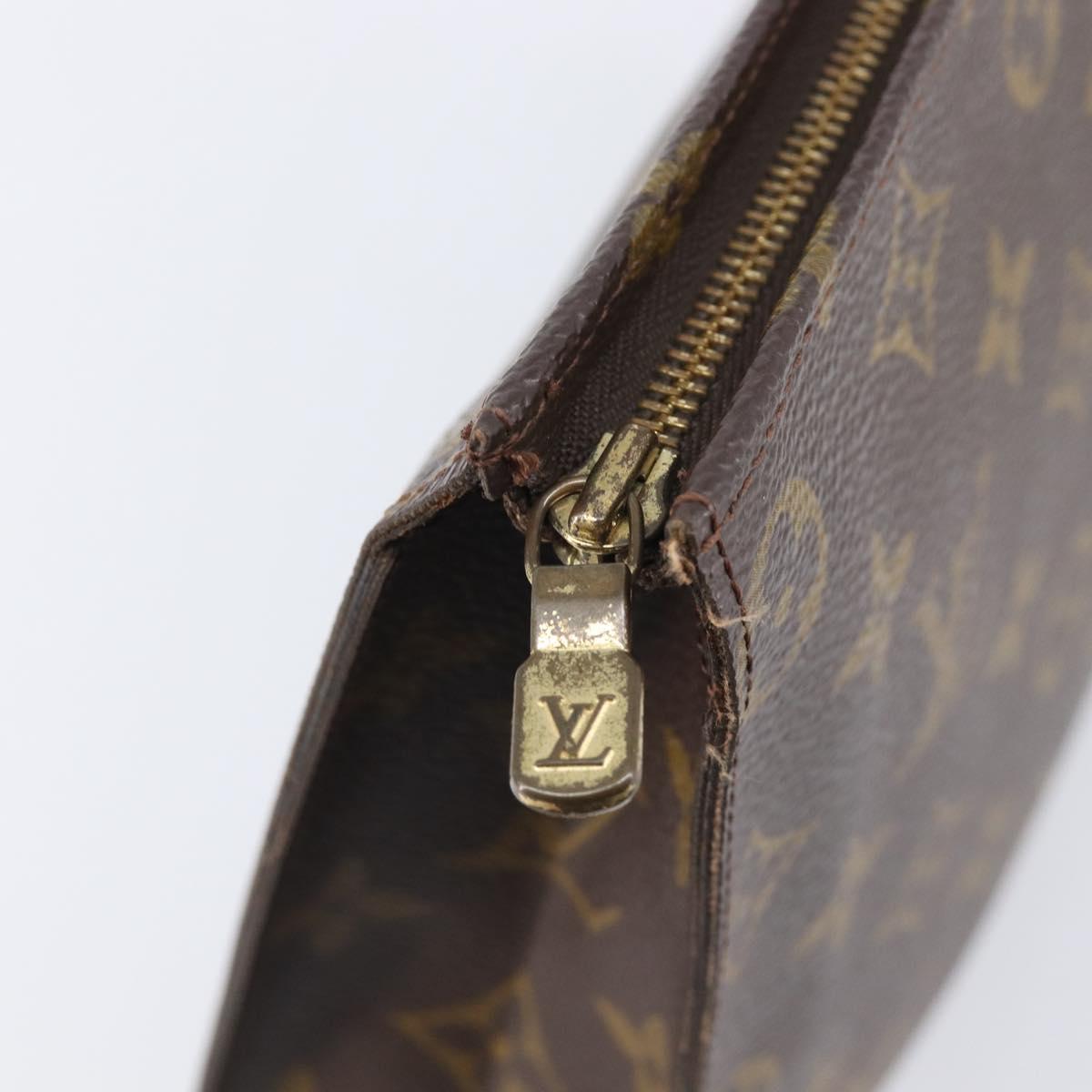 LOUIS VUITTON Monogram Poche Toilette 26 Pouch M47542 LV Auth 207426A