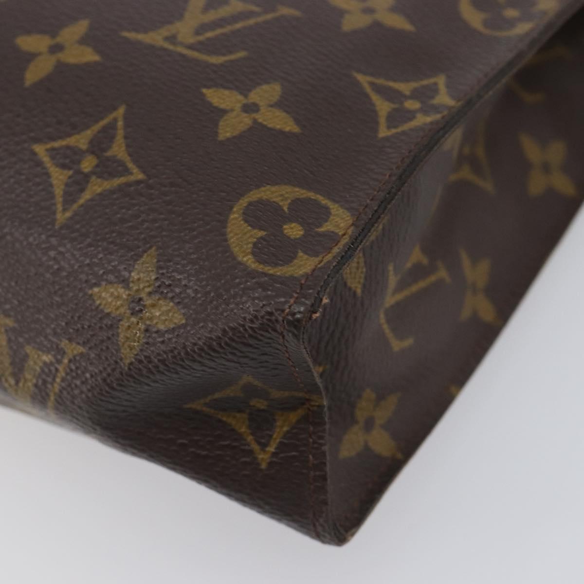 LOUIS VUITTON Monogram Poche Toilette 26 Pouch M47542 LV Auth 207426A