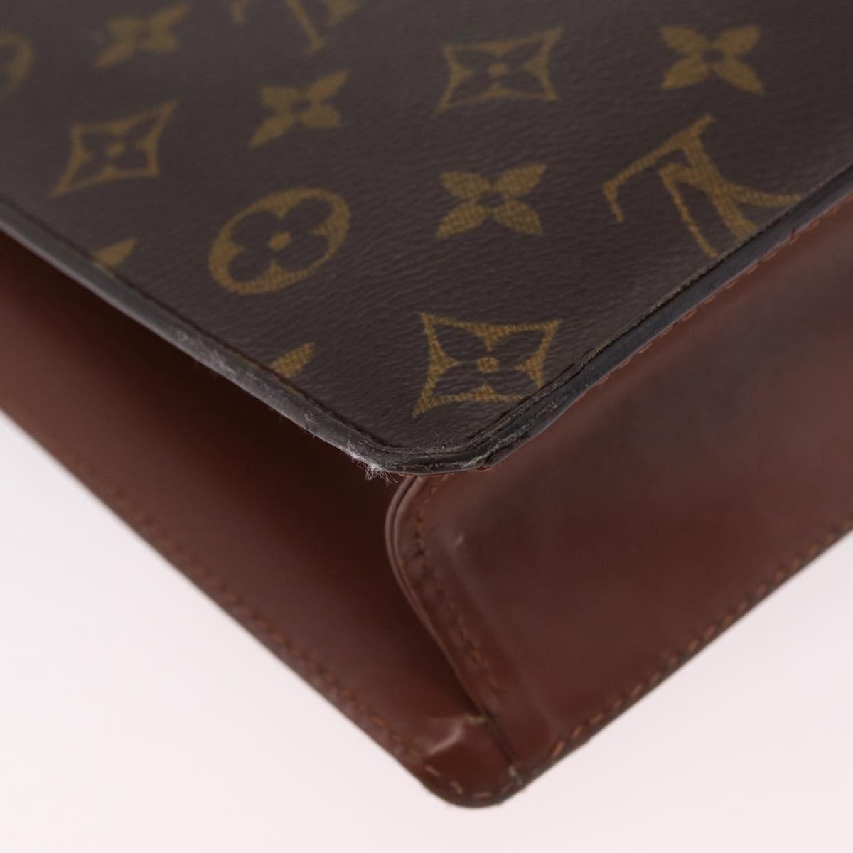 LOUIS VUITTON Monogram Monceau28 Hand Bag M51185 LV Auth 207428