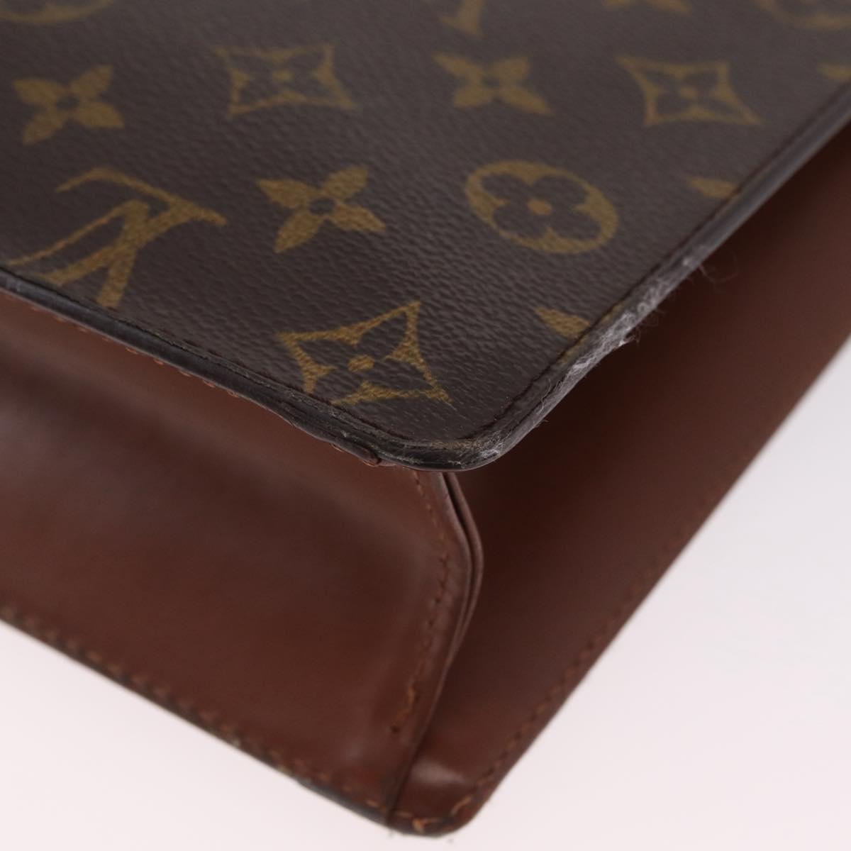 LOUIS VUITTON Monogram Monceau28 Hand Bag M51185 LV Auth 207428