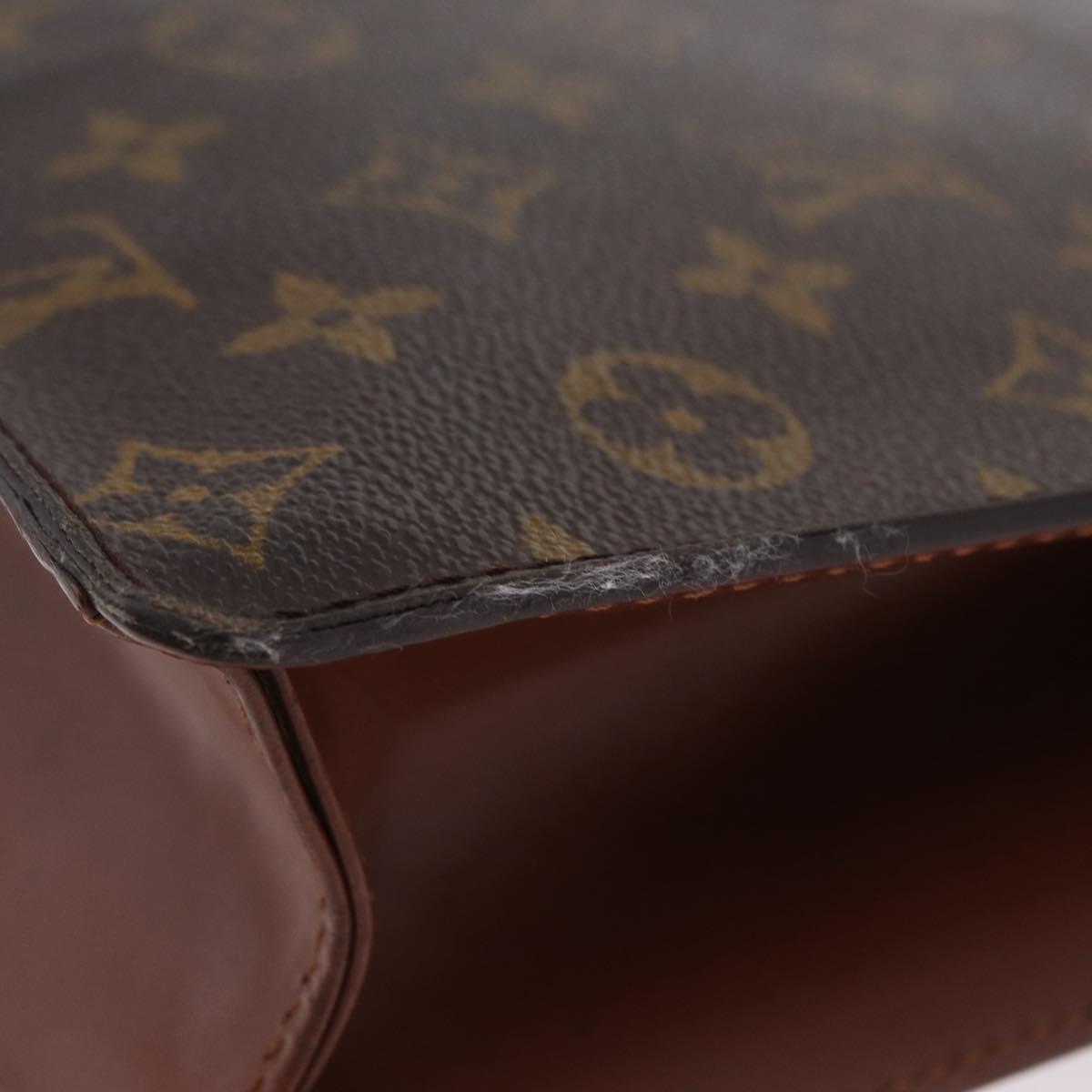 LOUIS VUITTON Monogram Monceau28 Hand Bag M51185 LV Auth 207428
