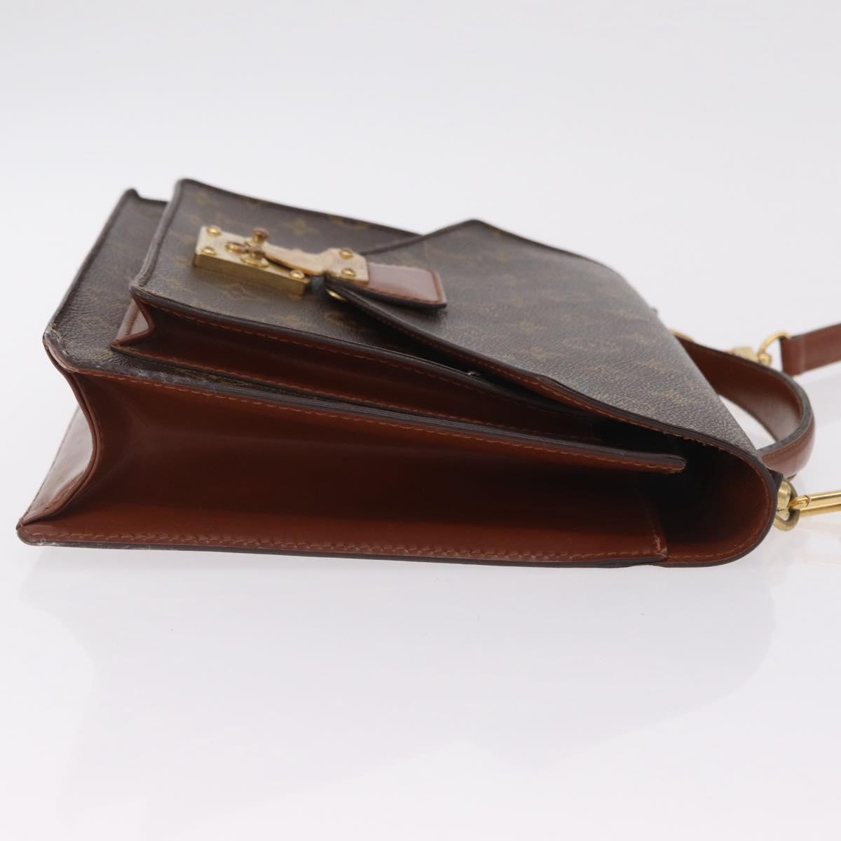 LOUIS VUITTON Monogram Monceau28 Hand Bag M51185 LV Auth 207428
