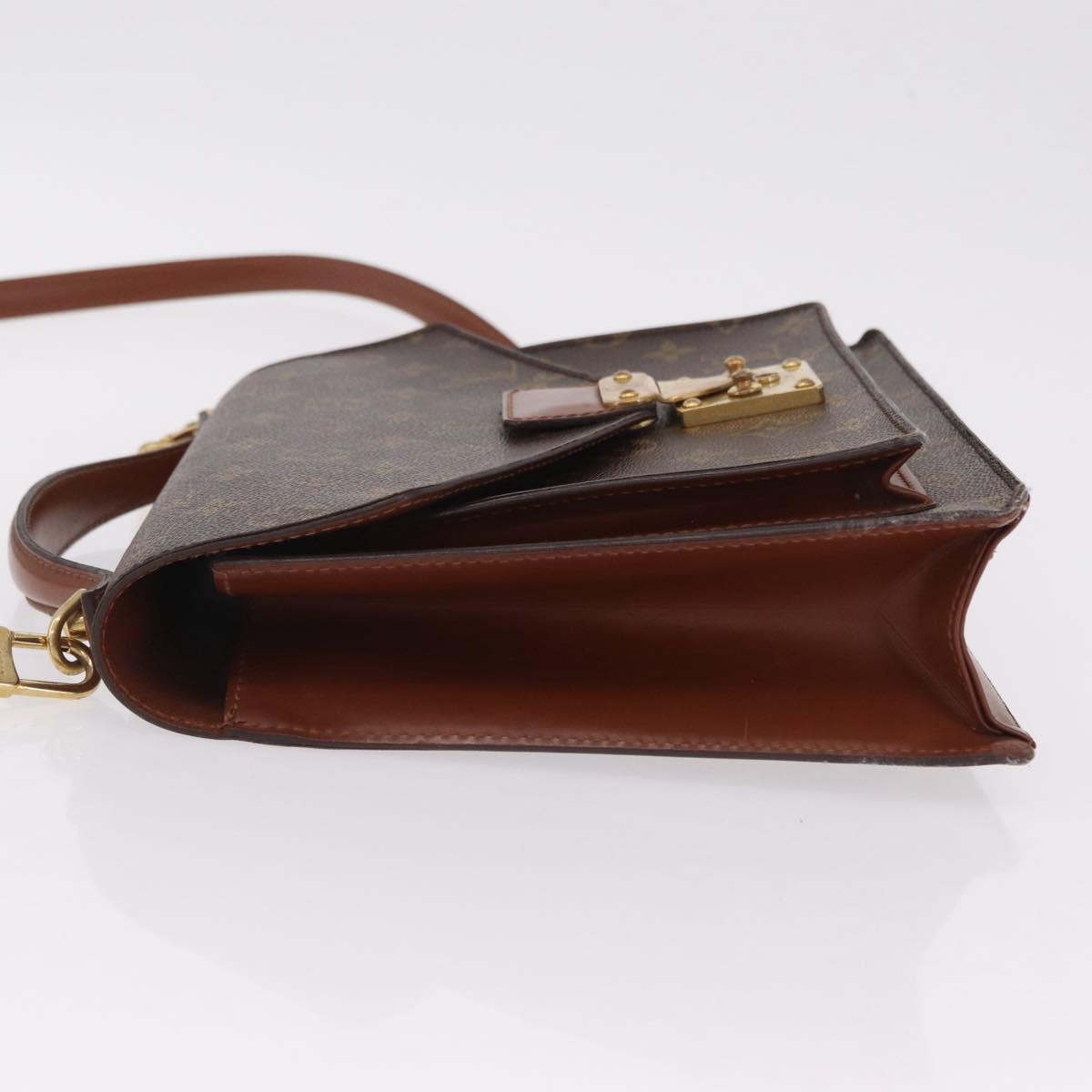 LOUIS VUITTON Monogram Monceau28 Hand Bag M51185 LV Auth 207428