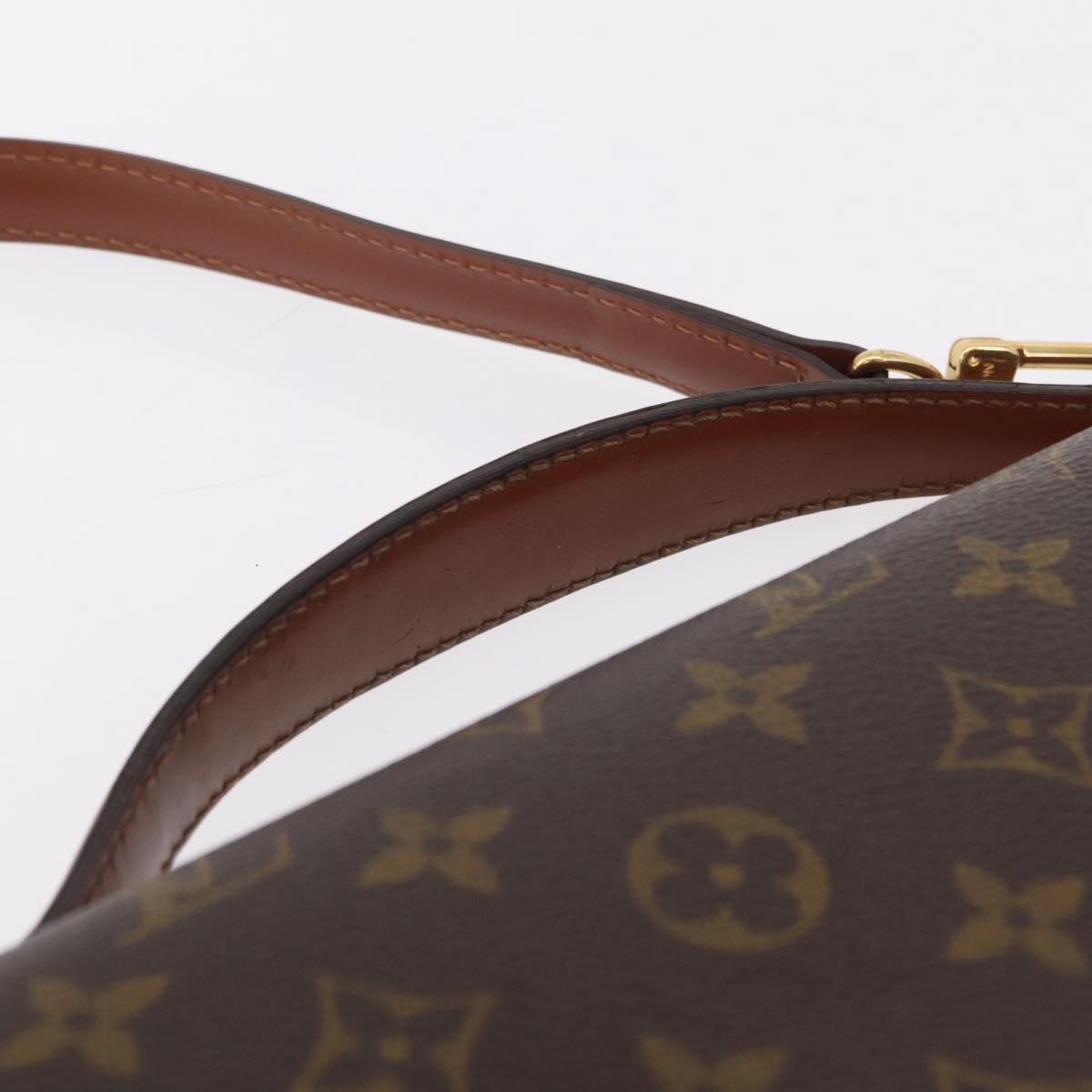 LOUIS VUITTON Monogram Monceau28 Hand Bag M51185 LV Auth 207428