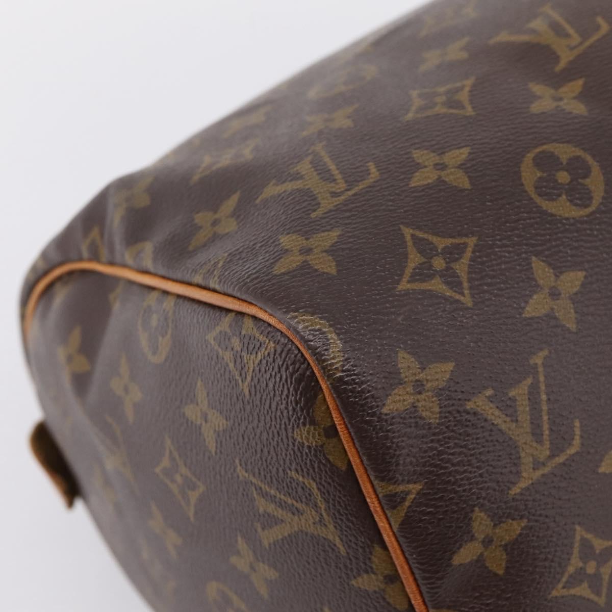 LOUIS VUITTON Monogram Speedy 30 Hand Bag M41526 LV Auth 207430