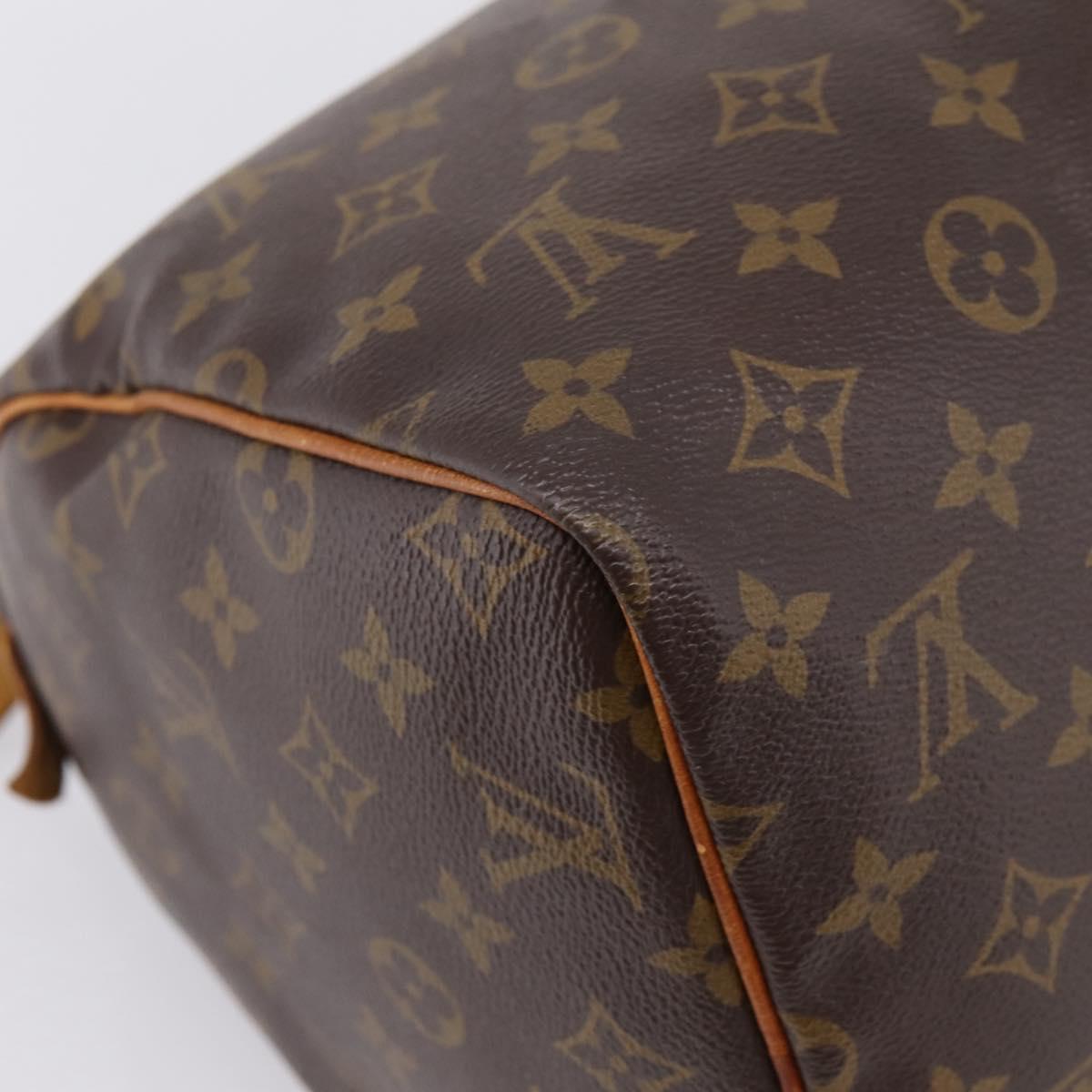 LOUIS VUITTON Monogram Speedy 30 Hand Bag M41526 LV Auth 207430