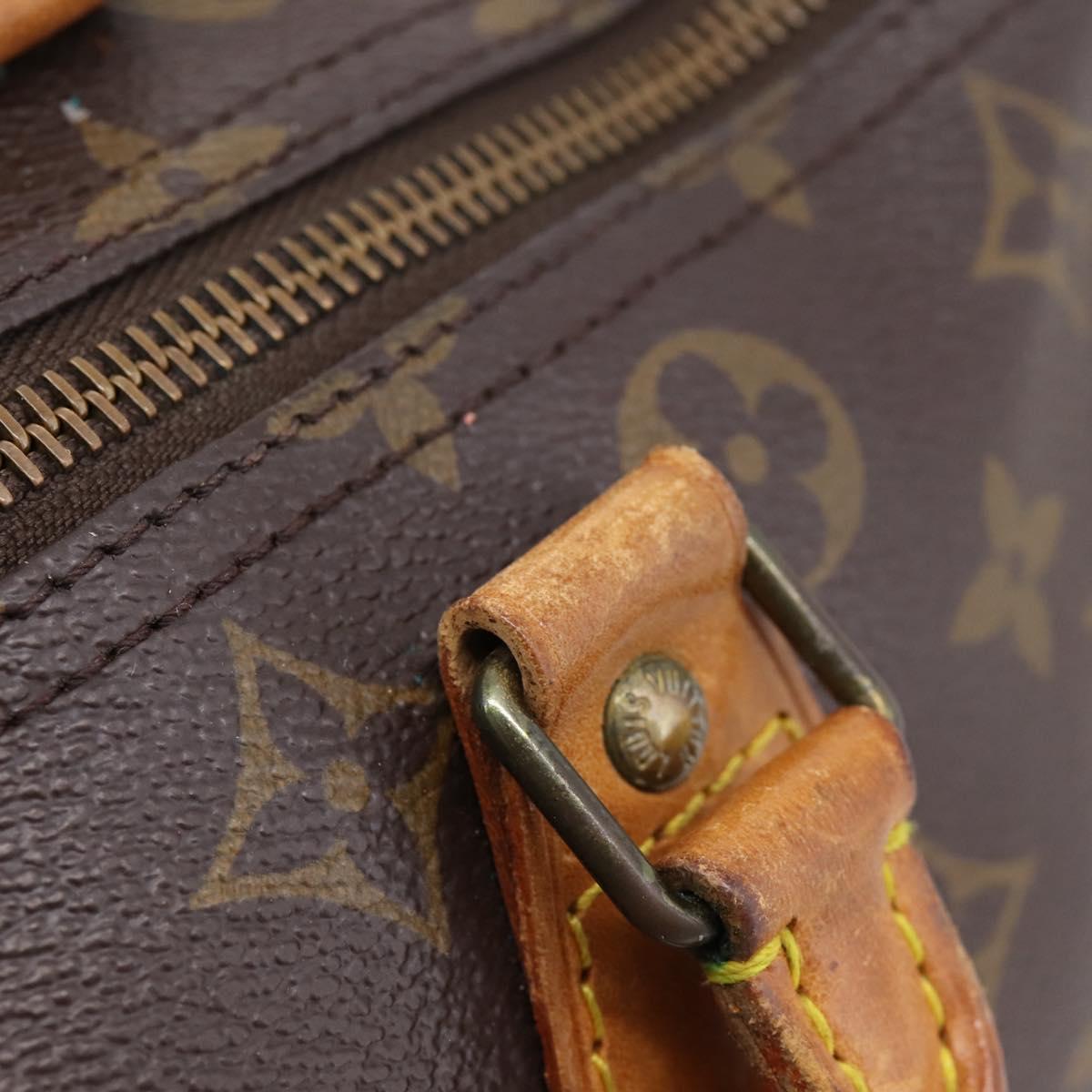 LOUIS VUITTON Monogram Speedy 30 Hand Bag M41526 LV Auth 207430