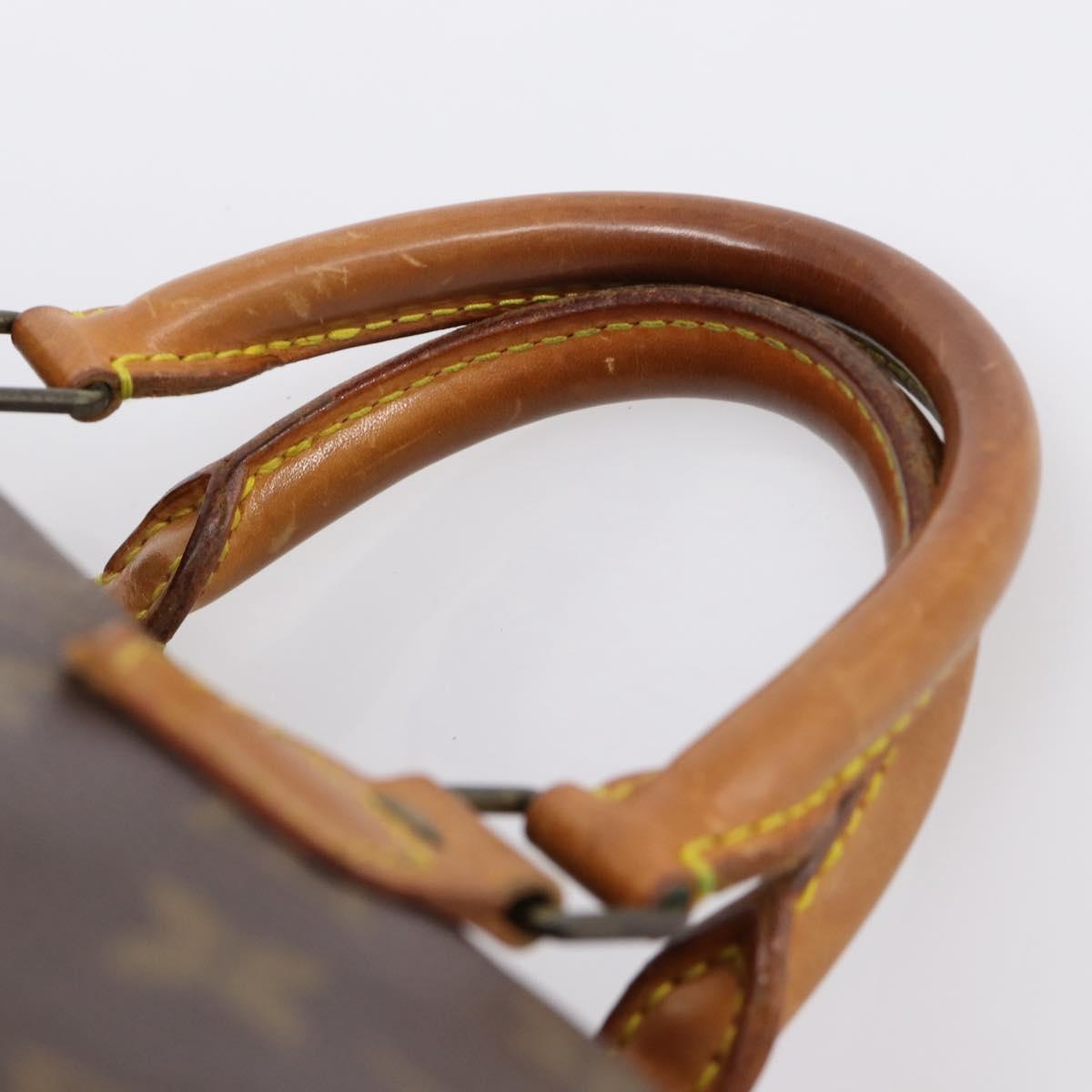 LOUIS VUITTON Monogram Speedy 30 Hand Bag M41526 LV Auth 207430