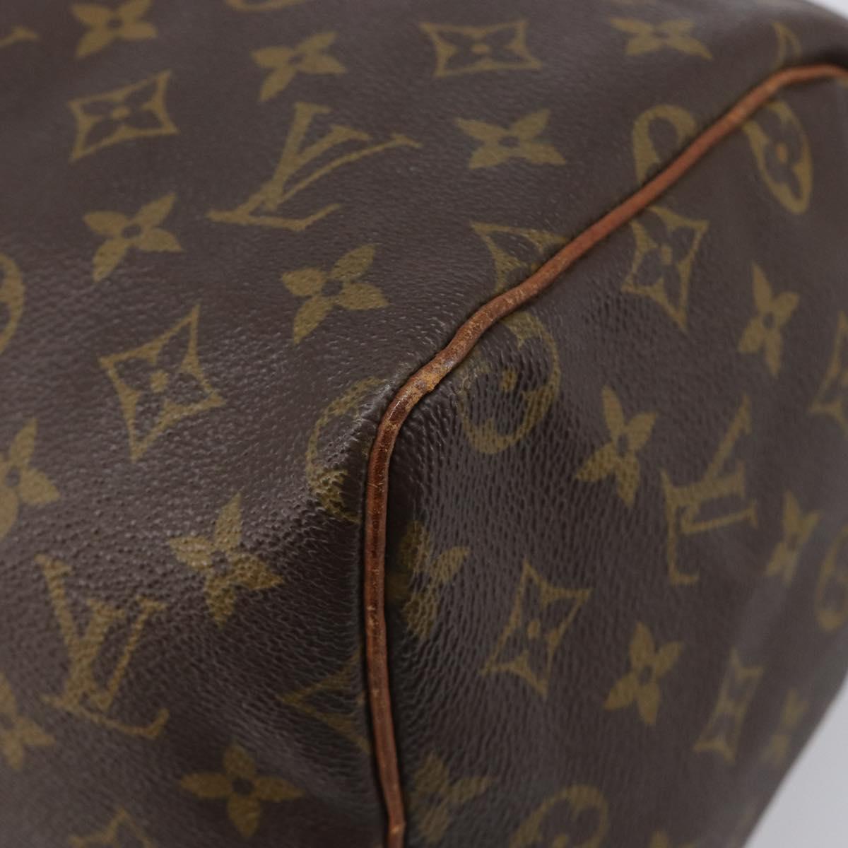 LOUIS VUITTON Monogram Speedy 30 Hand Bag M41526 LV Auth 207433