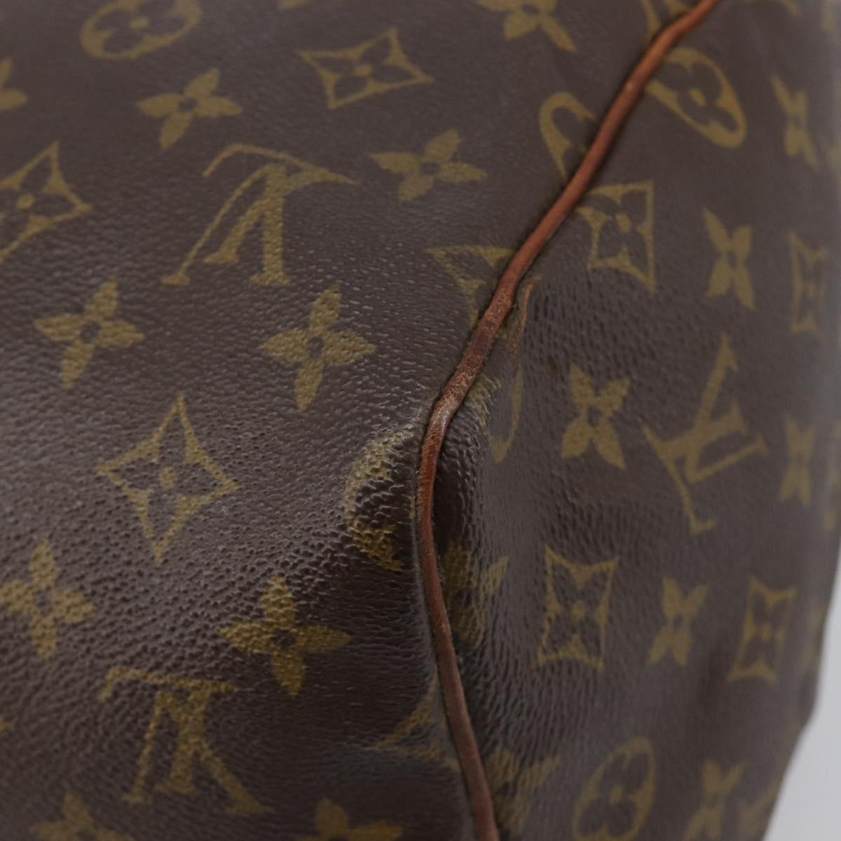 LOUIS VUITTON Monogram Speedy 30 Hand Bag M41526 LV Auth 207433