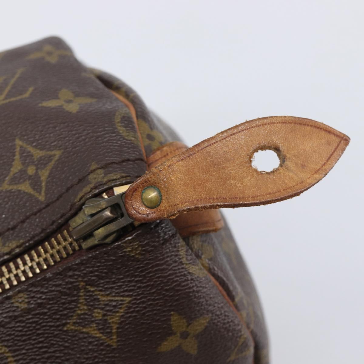 LOUIS VUITTON Monogram Speedy 30 Hand Bag M41526 LV Auth 207433