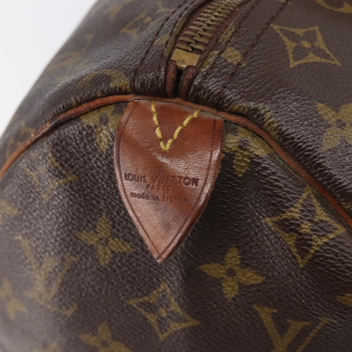 LOUIS VUITTON Monogram Speedy 30 Hand Bag M41526 LV Auth 207433