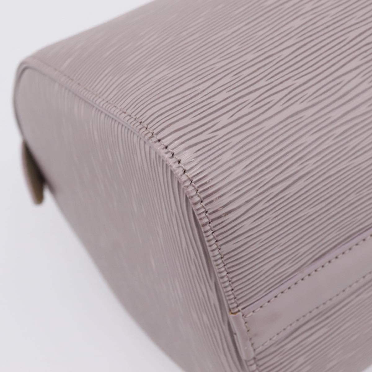 LOUIS VUITTON Epi Speedy 25 Hand Bag Gray Lilac M4301B LV Auth 207434V