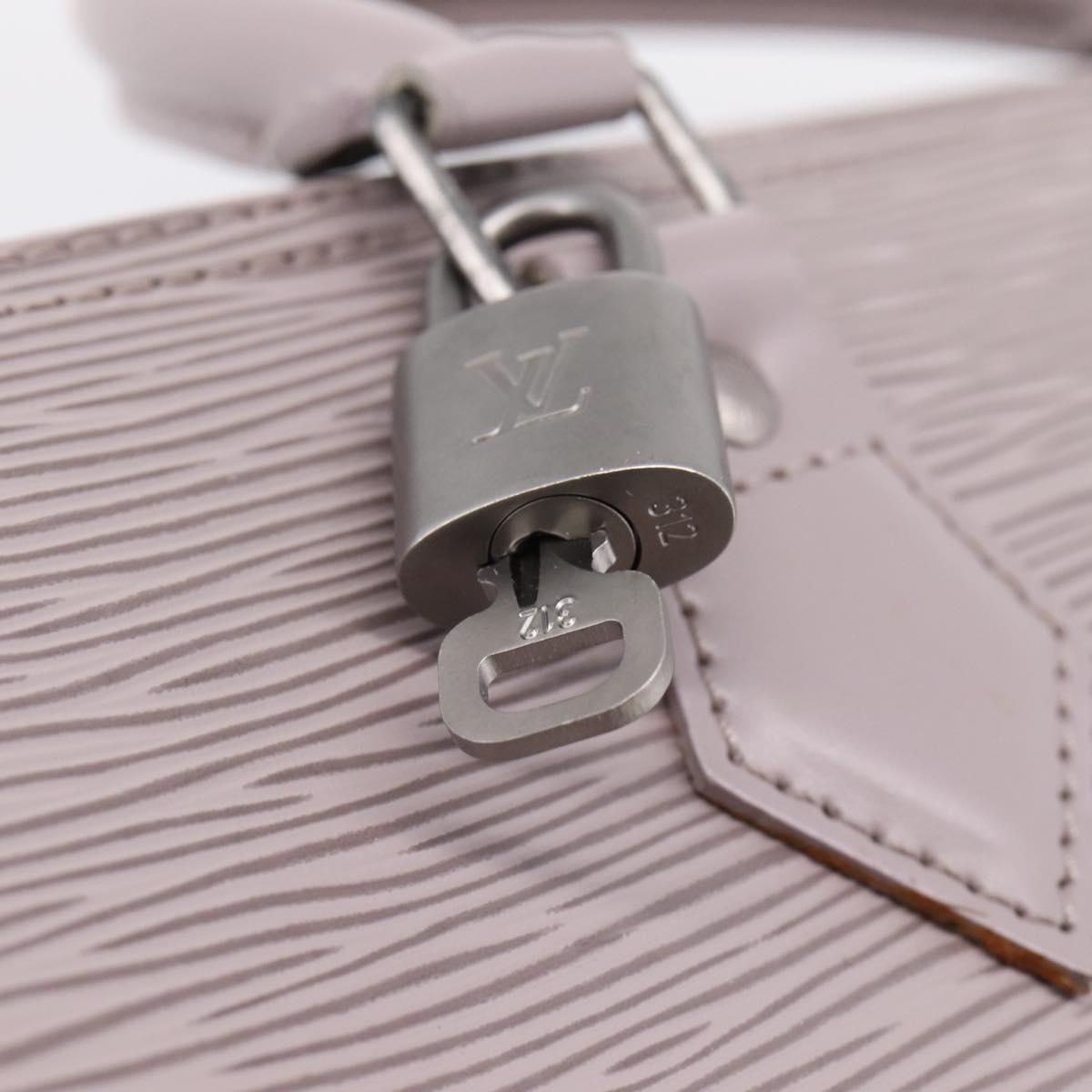 LOUIS VUITTON Epi Speedy 25 Hand Bag Gray Lilac M4301B LV Auth 207434V