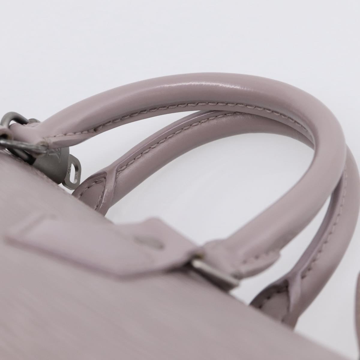 LOUIS VUITTON Epi Speedy 25 Hand Bag Gray Lilac M4301B LV Auth 207434V