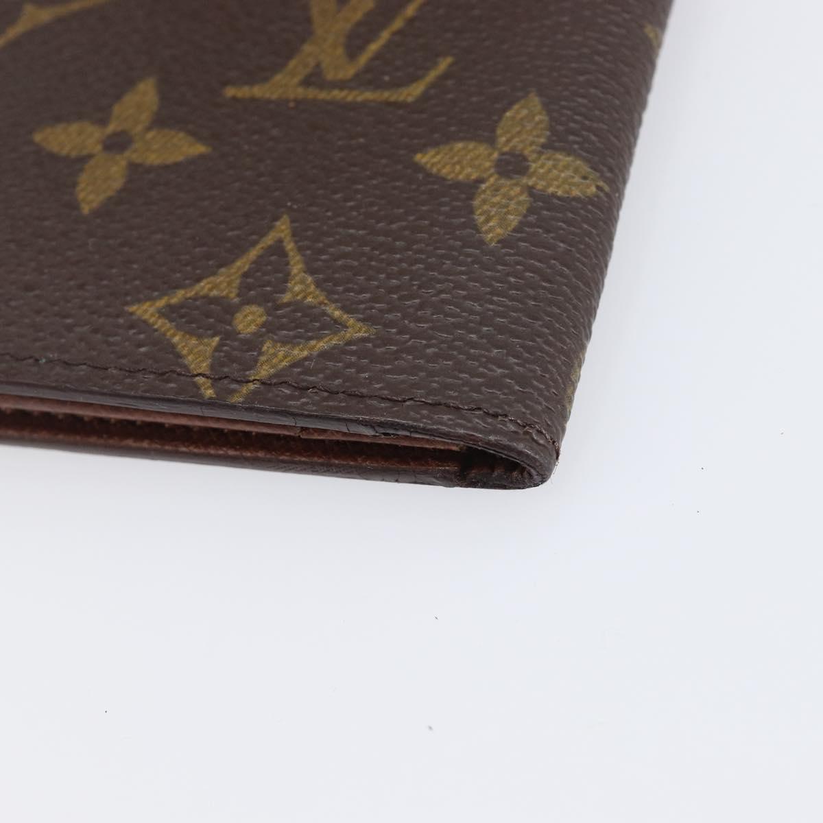 LOUIS VUITTON Monogram Porte Valeurs Cartes Credit Wallet M61823 LV Auth 207440