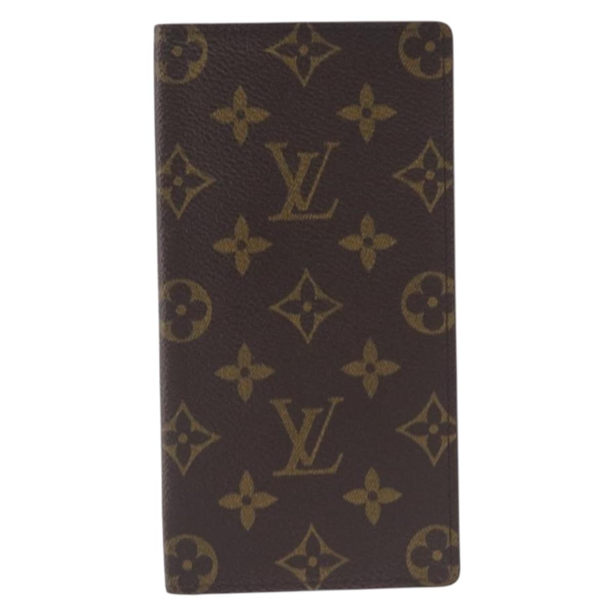 LOUIS VUITTON Monogram Porte Valeurs Cartes Credit Wallet M61823 LV Auth 207440