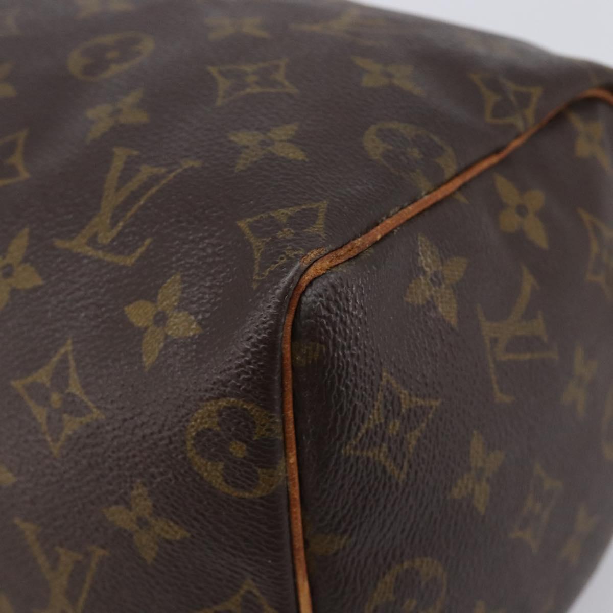 LOUIS VUITTON Monogram Speedy 25 Hand Bag M41528 LV Auth 207451