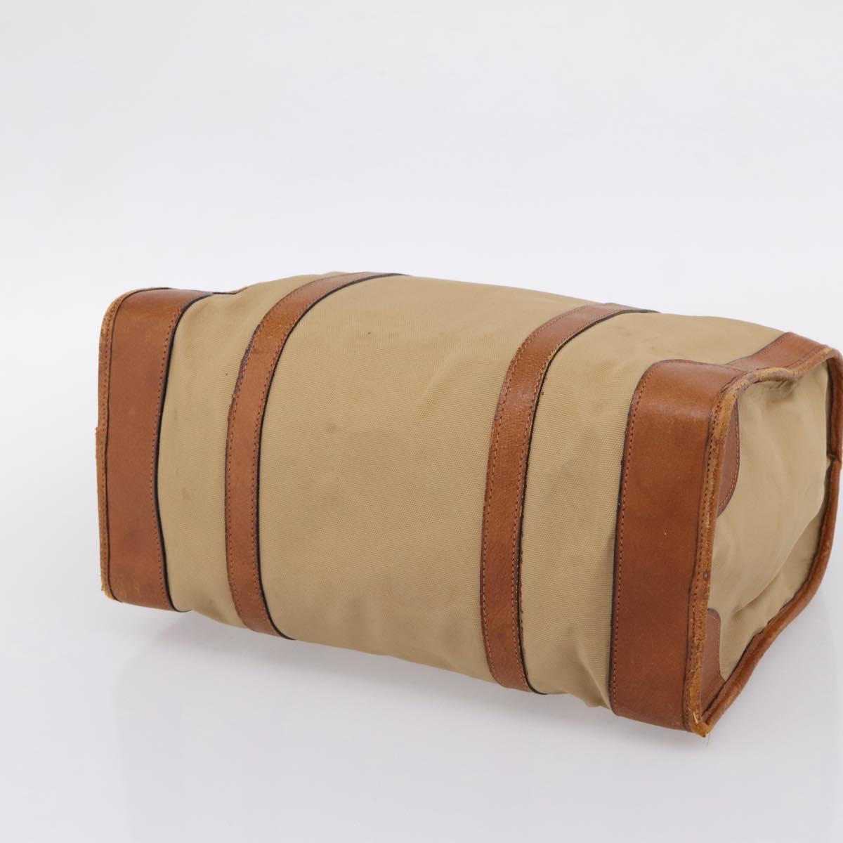 GUCCI GG Canvas Web Sherry Line Hand Bag 2 Set Beige Auth 207453