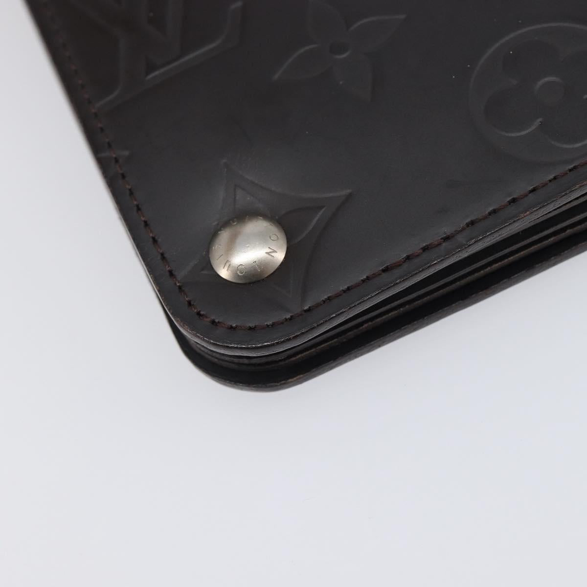 LOUIS VUITTON Monogram Lace hoist Long Wallet Brown M66450 LV Auth 207458A