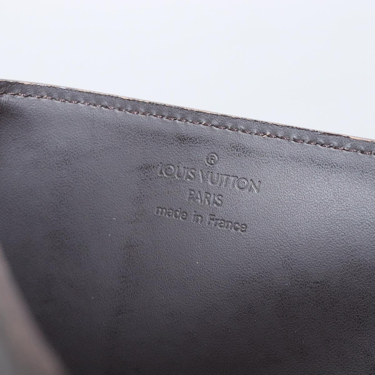 LOUIS VUITTON Monogram Lace hoist Long Wallet Brown M66450 LV Auth 207458A