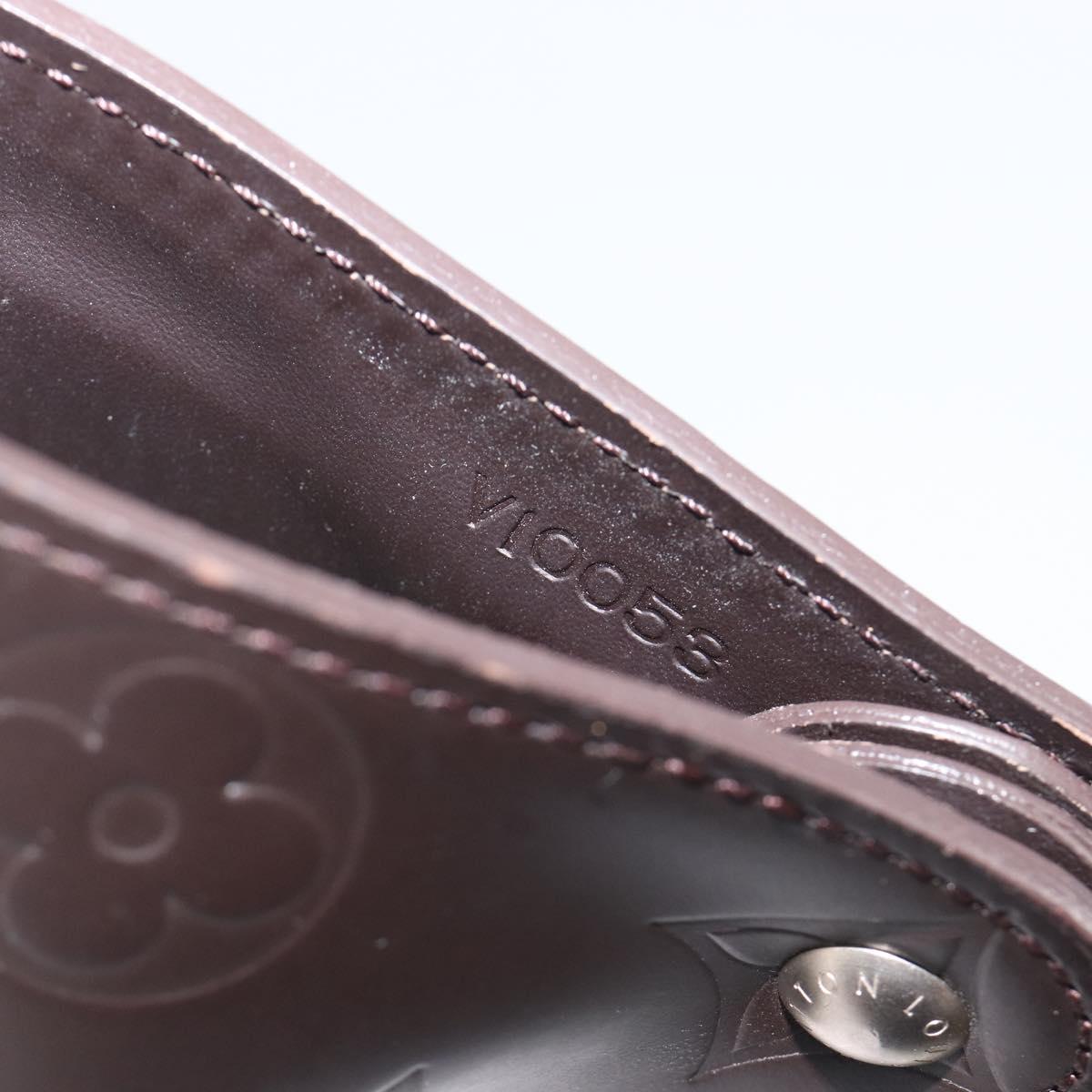 LOUIS VUITTON Monogram Lace hoist Long Wallet Brown M66450 LV Auth 207458A