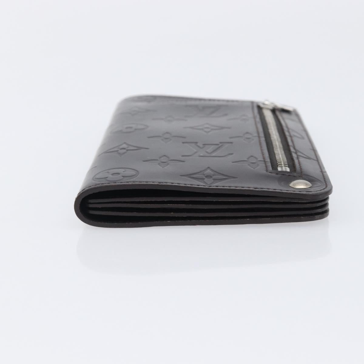 LOUIS VUITTON Monogram Lace hoist Long Wallet Brown M66450 LV Auth 207458A