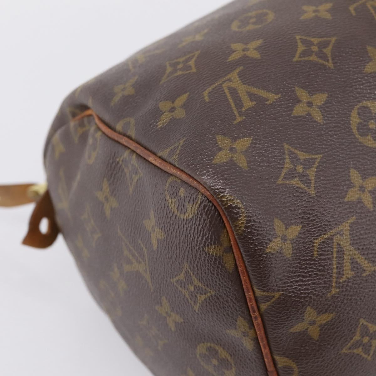 LOUIS VUITTON Monogram Speedy 30 Hand Bag M41526 LV Auth 207472