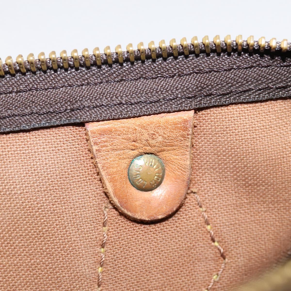 LOUIS VUITTON Monogram Speedy 30 Hand Bag M41526 LV Auth 207472