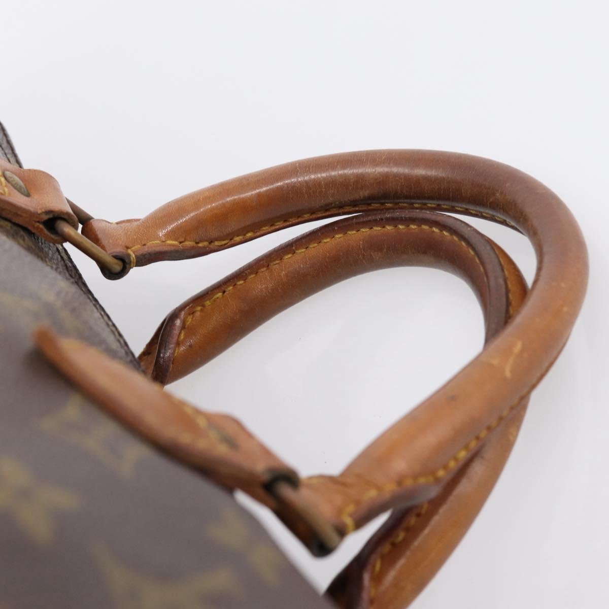 LOUIS VUITTON Monogram Speedy 30 Hand Bag M41526 LV Auth 207472